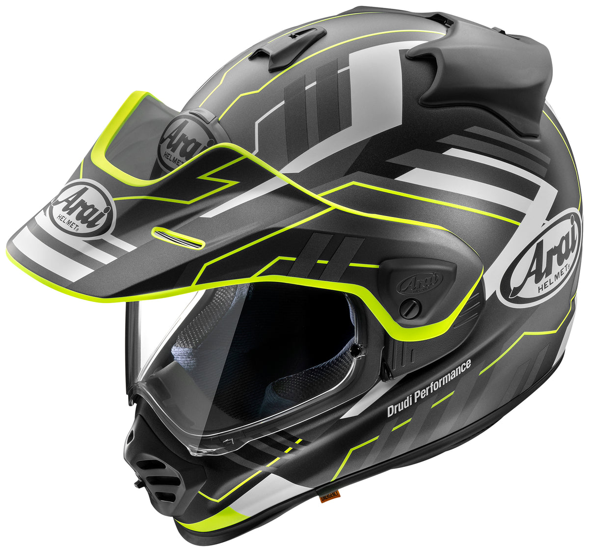 Arai XD-5 Helmet - Trail Yellow Frost - S