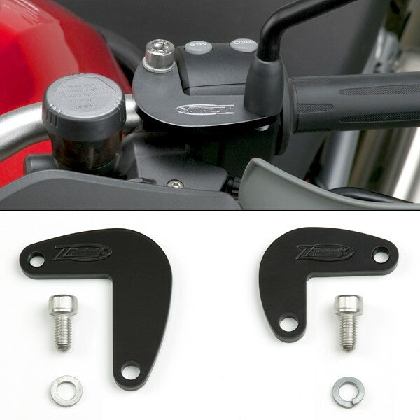 MIRROR EXTENDERS BLACK PAIR BMW