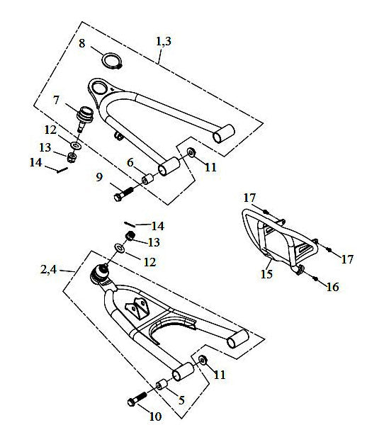 #1 A. Arm, Upper,Left