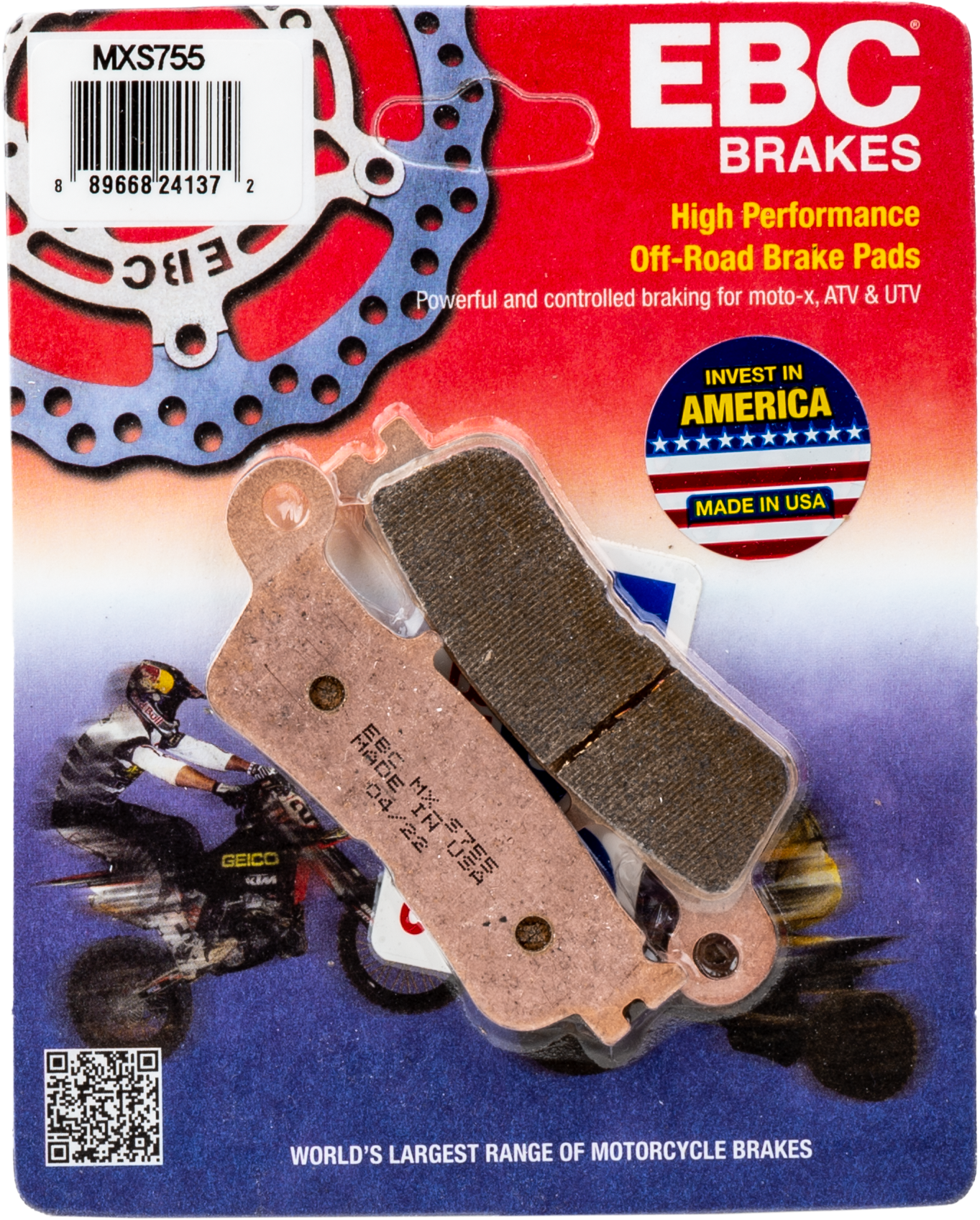 BRAKE PADS MXS755 EXTREME PRO MXS SERIES