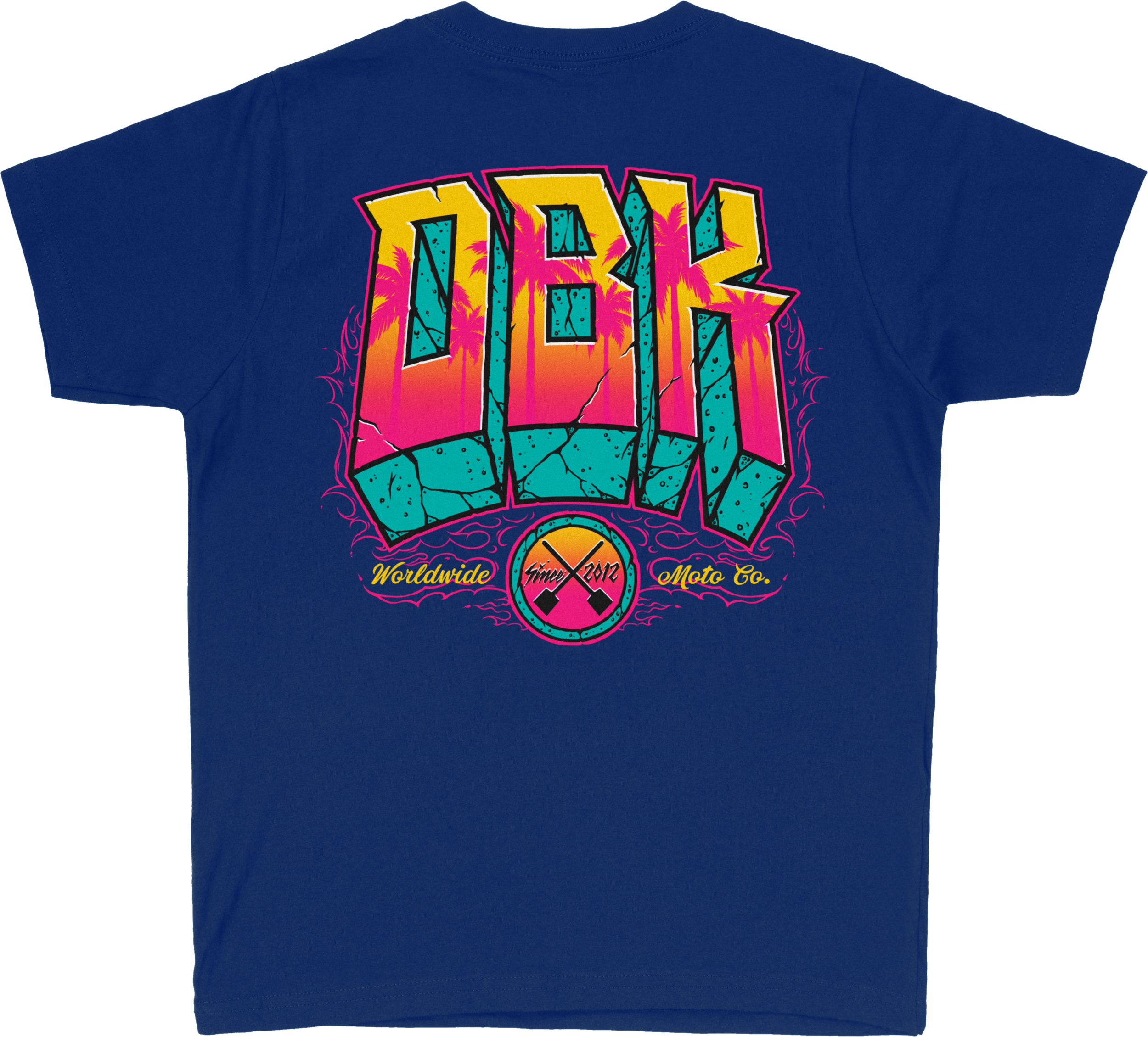 BLOCK X BLOCK YOUTH TEE ROYAL YS
