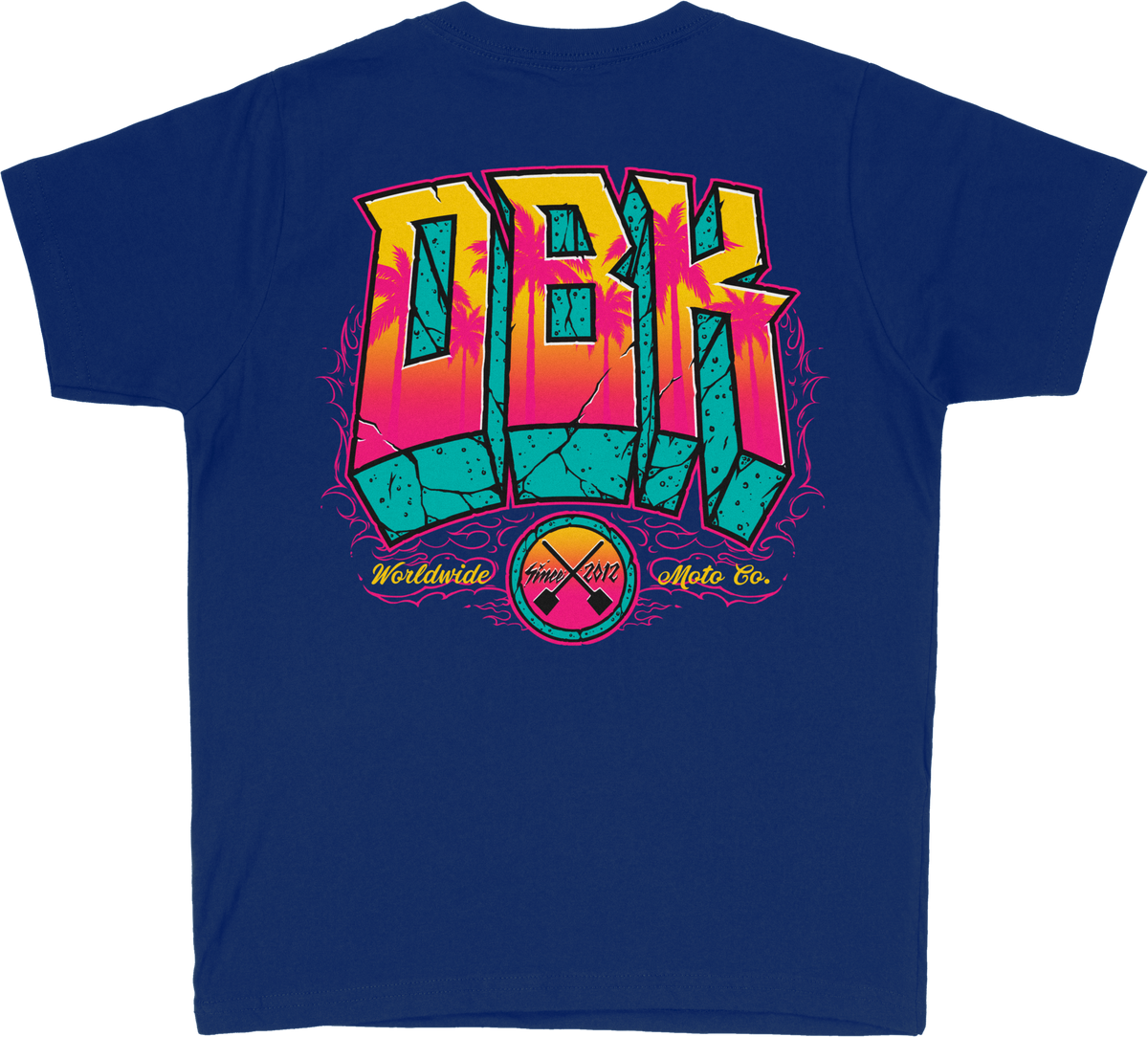 BLOCK X BLOCK YOUTH TEE ROYAL YS