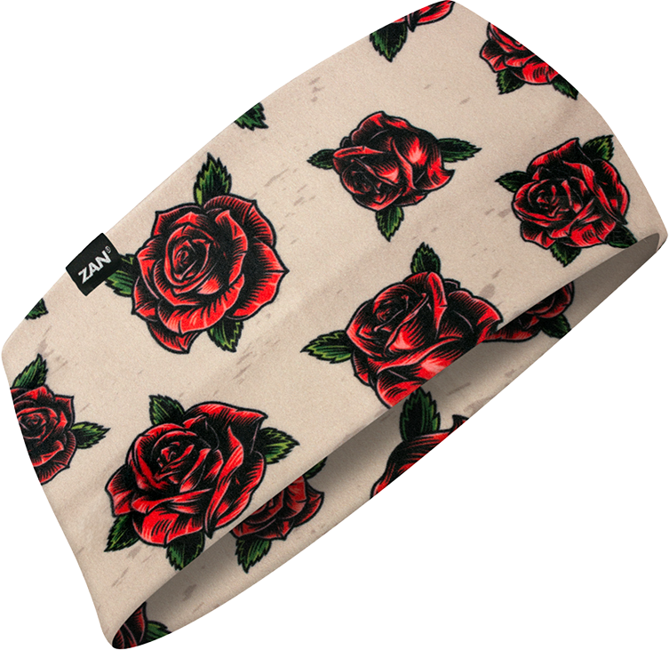 SPORTFLEX HEADBAND TATTO ROSES #26-5387