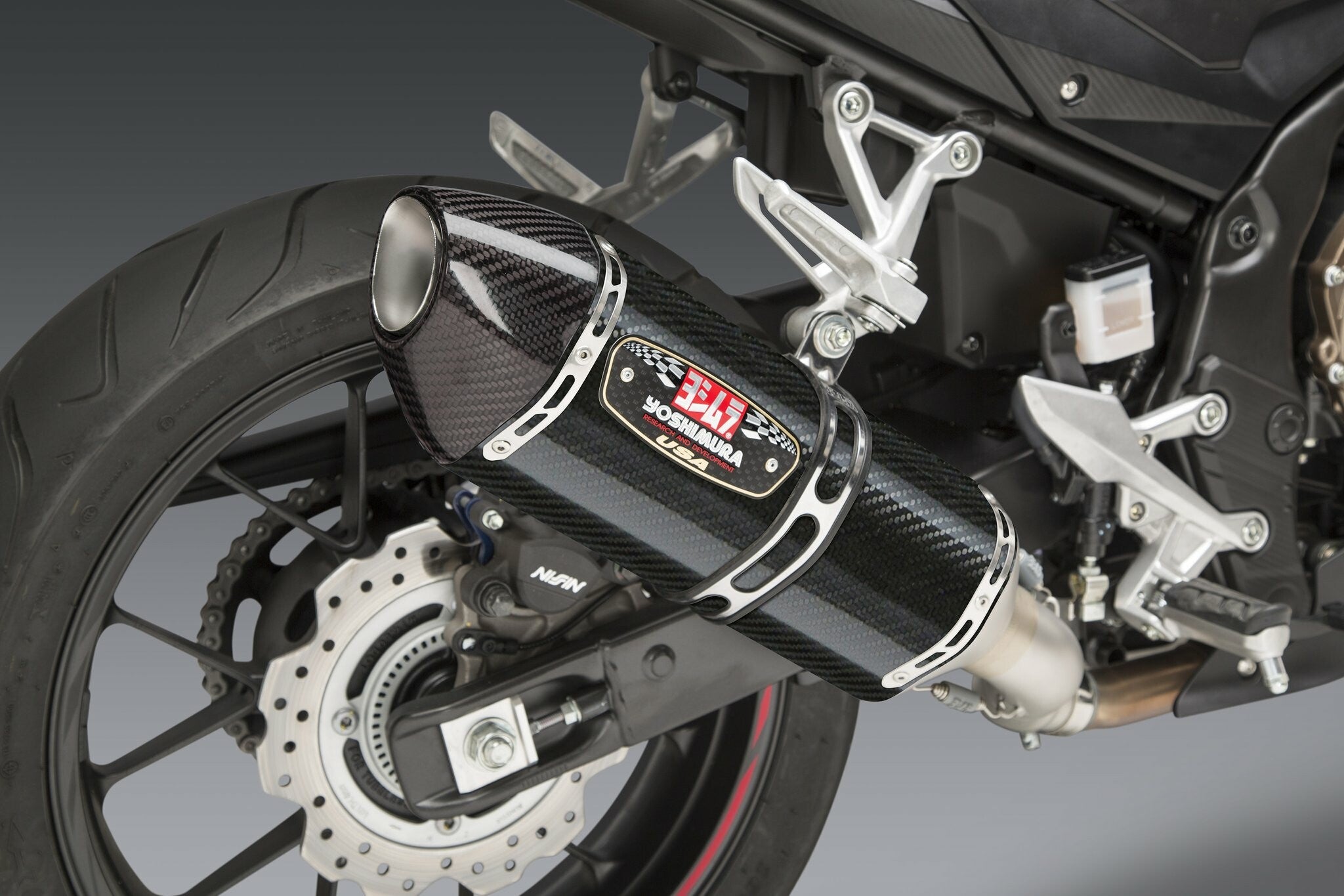 EXHAUST STREET R-77 SLIP-ON SS-CF-CF WORKS #960-1277
