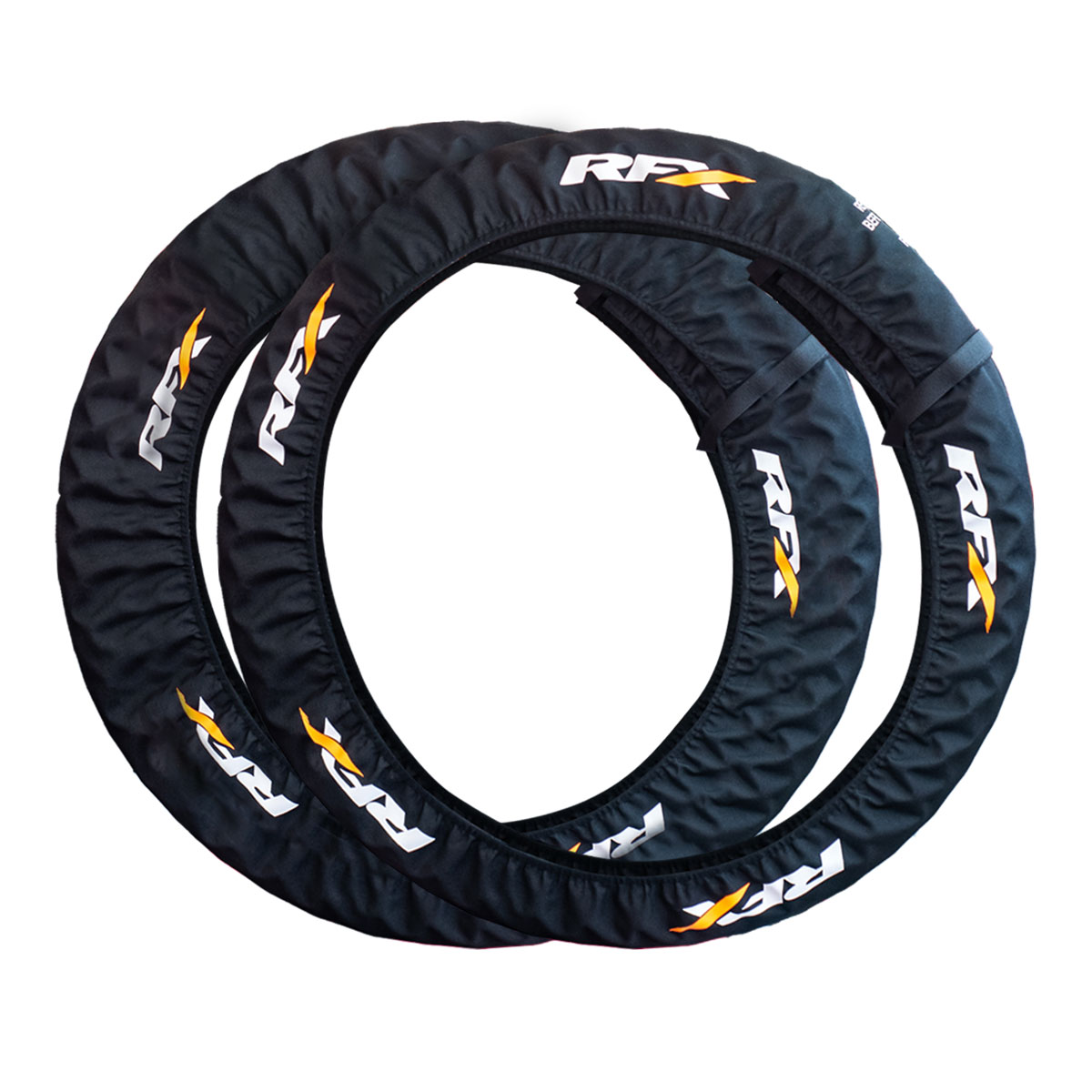FACTORY 85CC TIRE COVERS BLACK PAIR