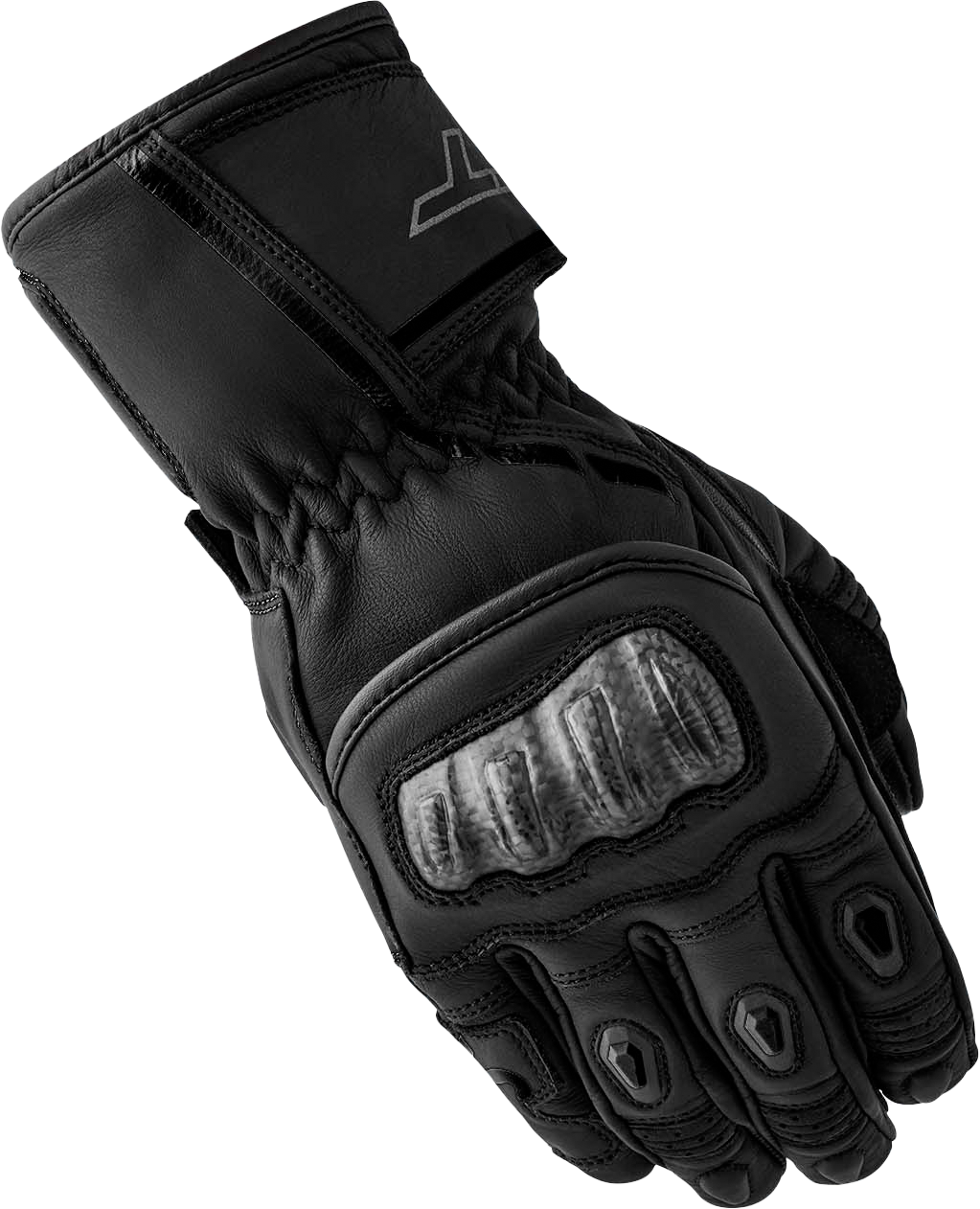 WOMENS S1 GLOVE BLACK LEATHER LG