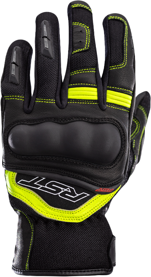 URBAN AIR 3 MESH CE GLOVE BLACK/FLO YELLOW SM