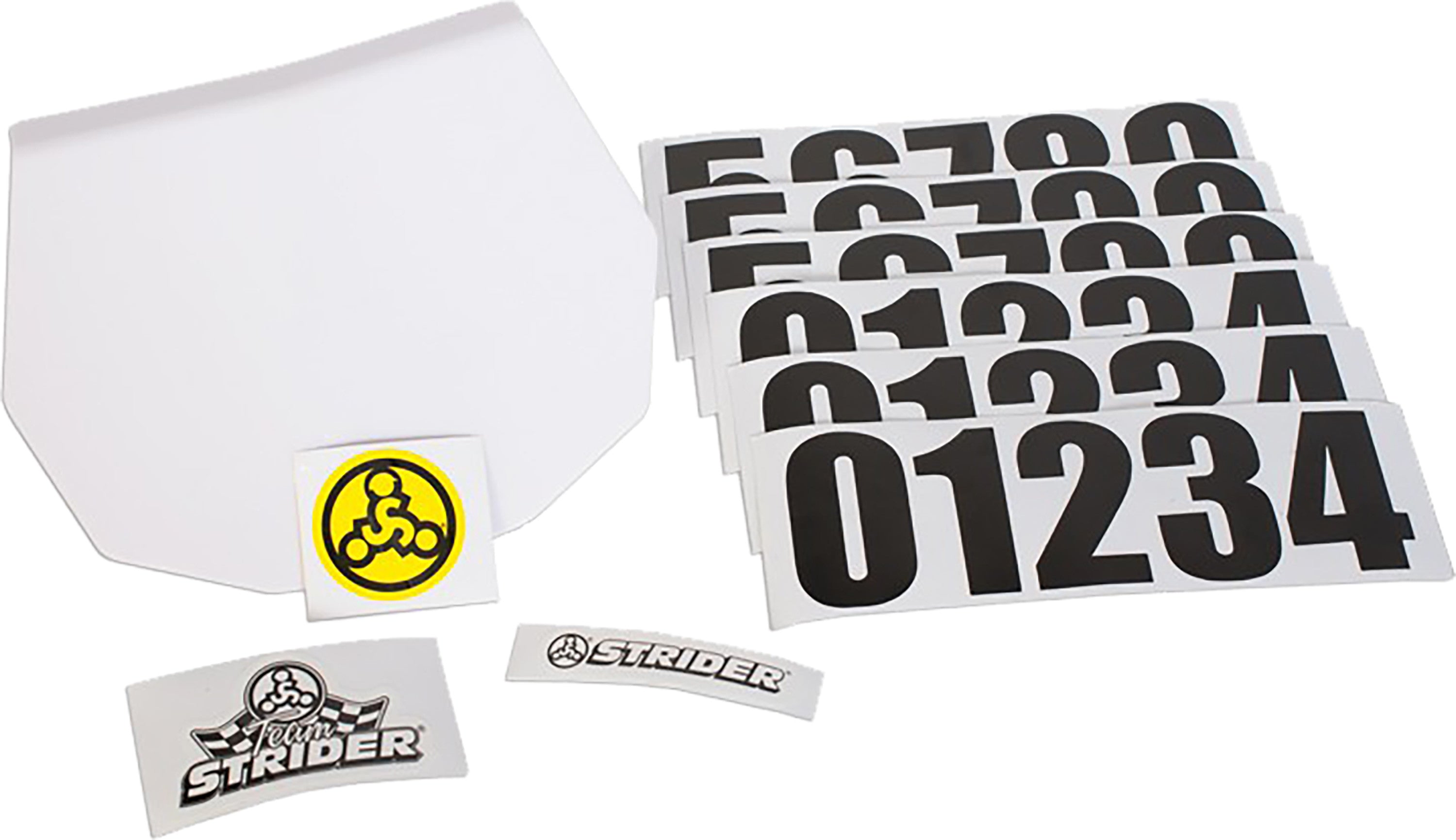 NUMBER PLATE KIT REPLACEMENT