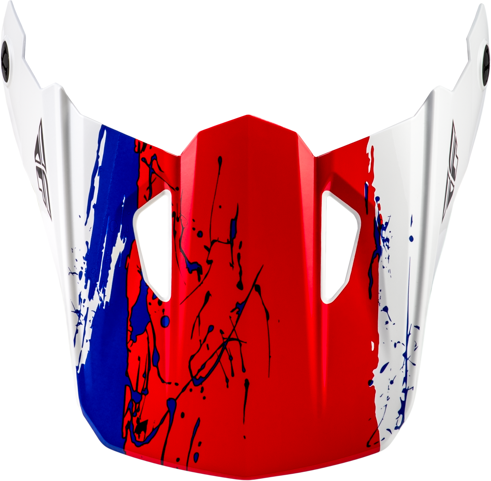 YTH KINETIC DRIP HELMET VISOR RED/BLACK/WHITE YS-YL