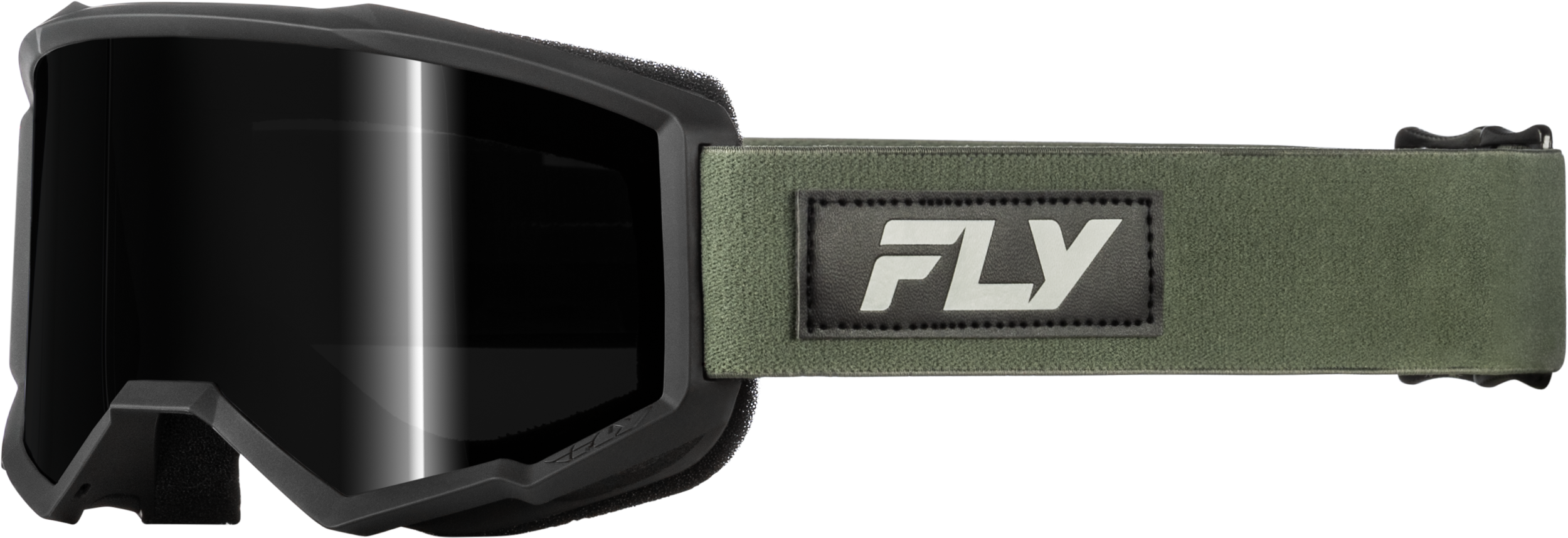 FOCUS SAND GOGGLE GREEN/BLACK W/ DARK SMOKE LENS