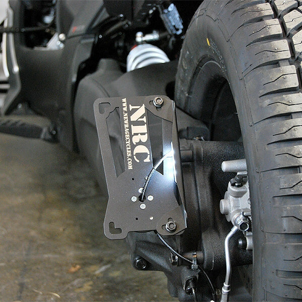 Side Mount License Plate