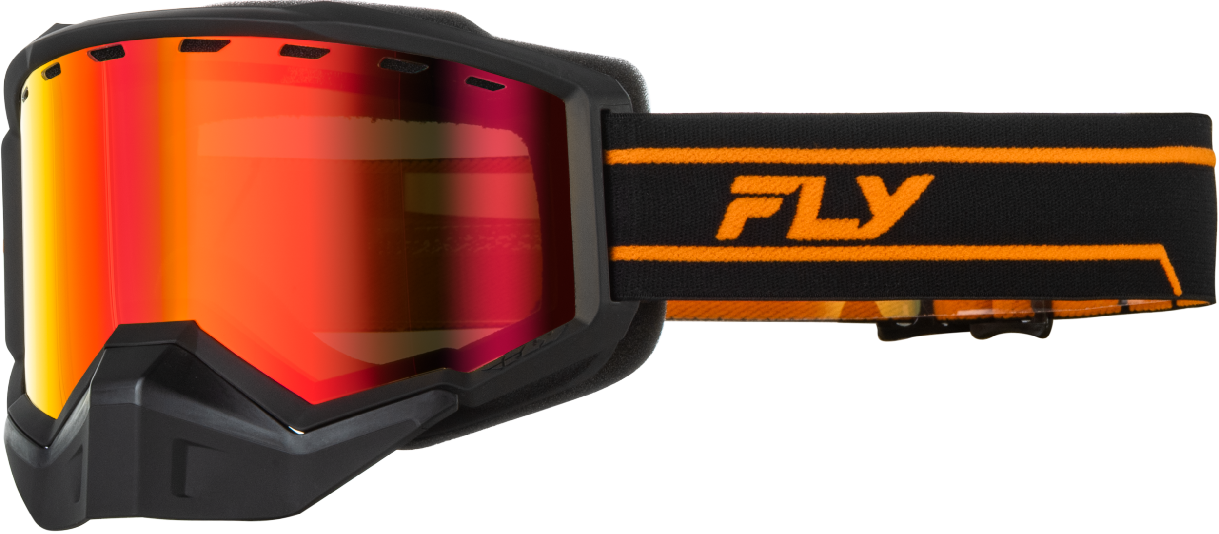 FOCUS SNOW ORANGE/BLACK W/RED MIRROR/AMBER LENS