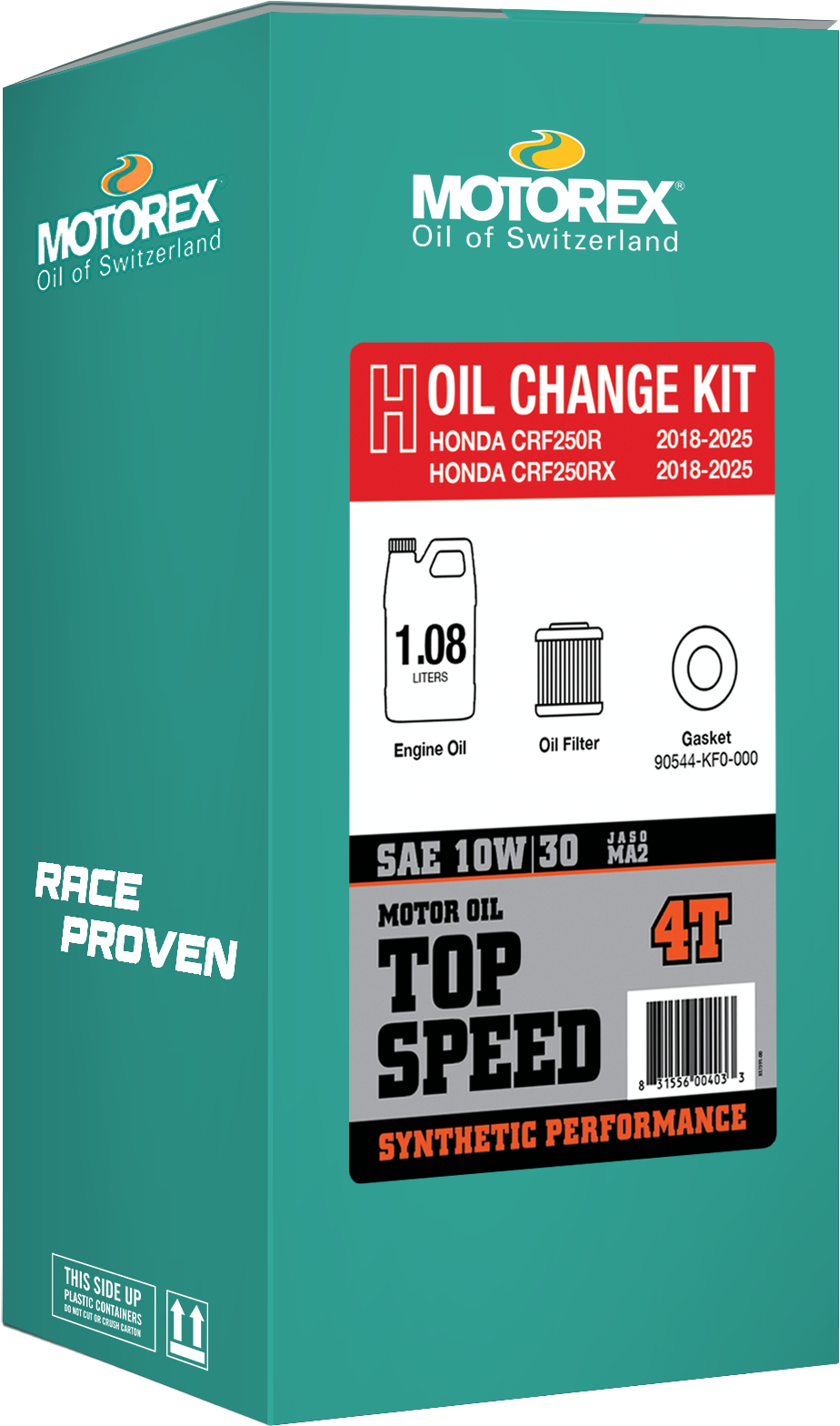 TOP SPEED OIL CHANGE KIT 1.08L 10W/30 HON