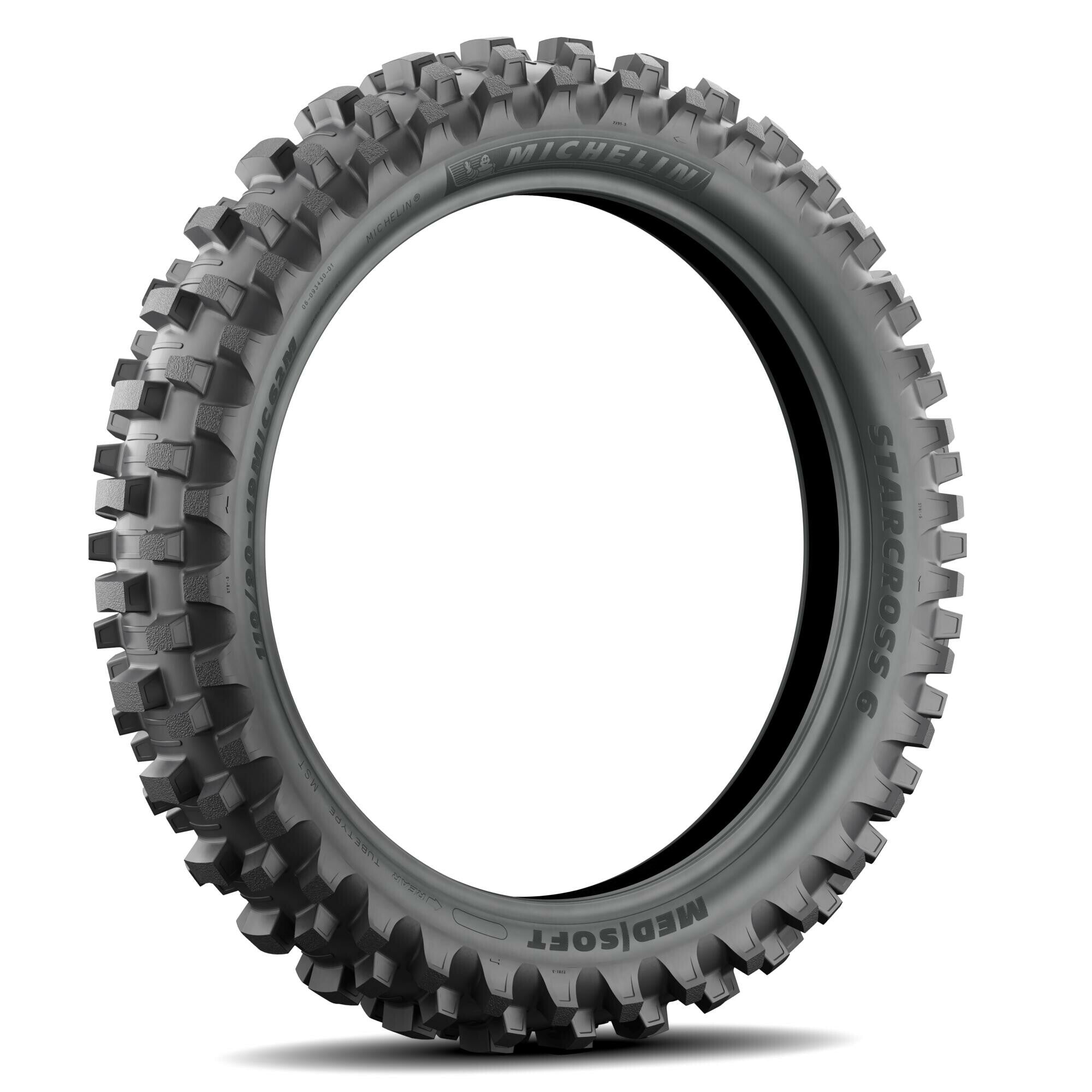 TIRE STARCROSS 6 MED SOFT REAR 110/100-18 64M BIAS TT