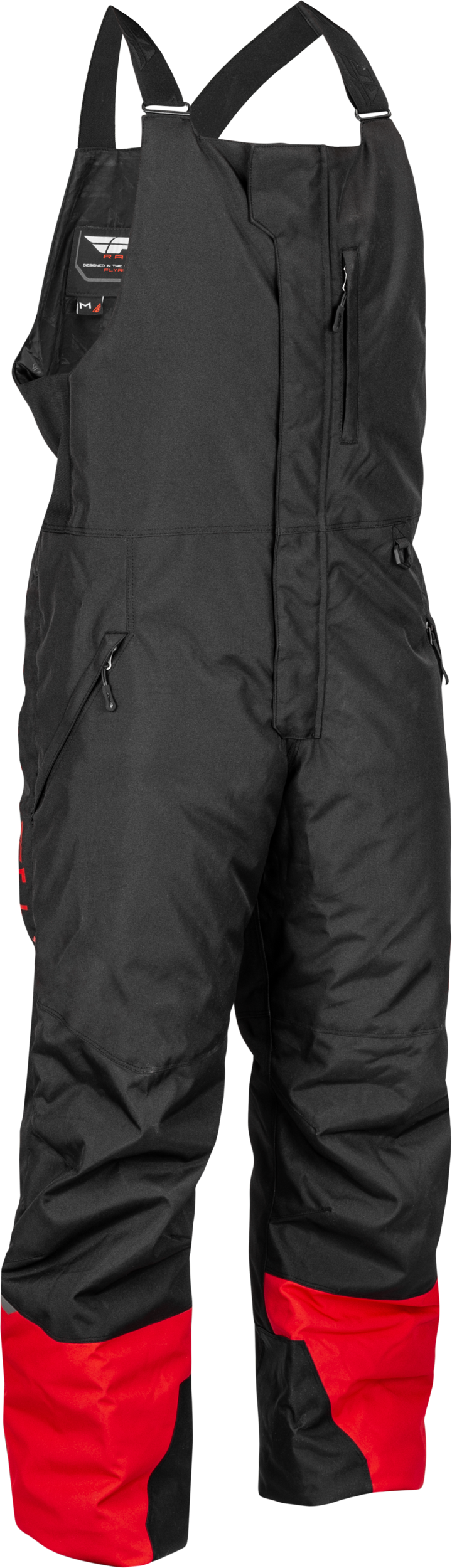 OUTPOST BIB BLACK/RED LG