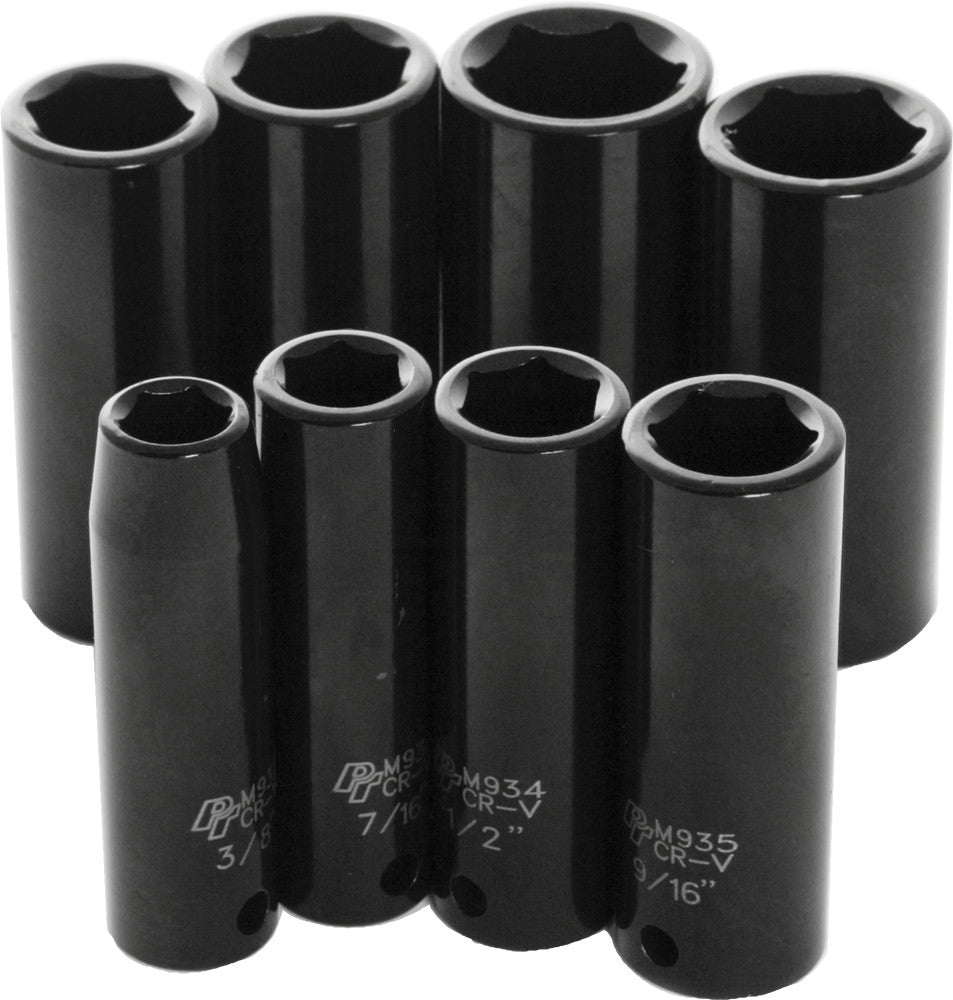 8 PC 3/8" SAE IMP SKT SET DEEP