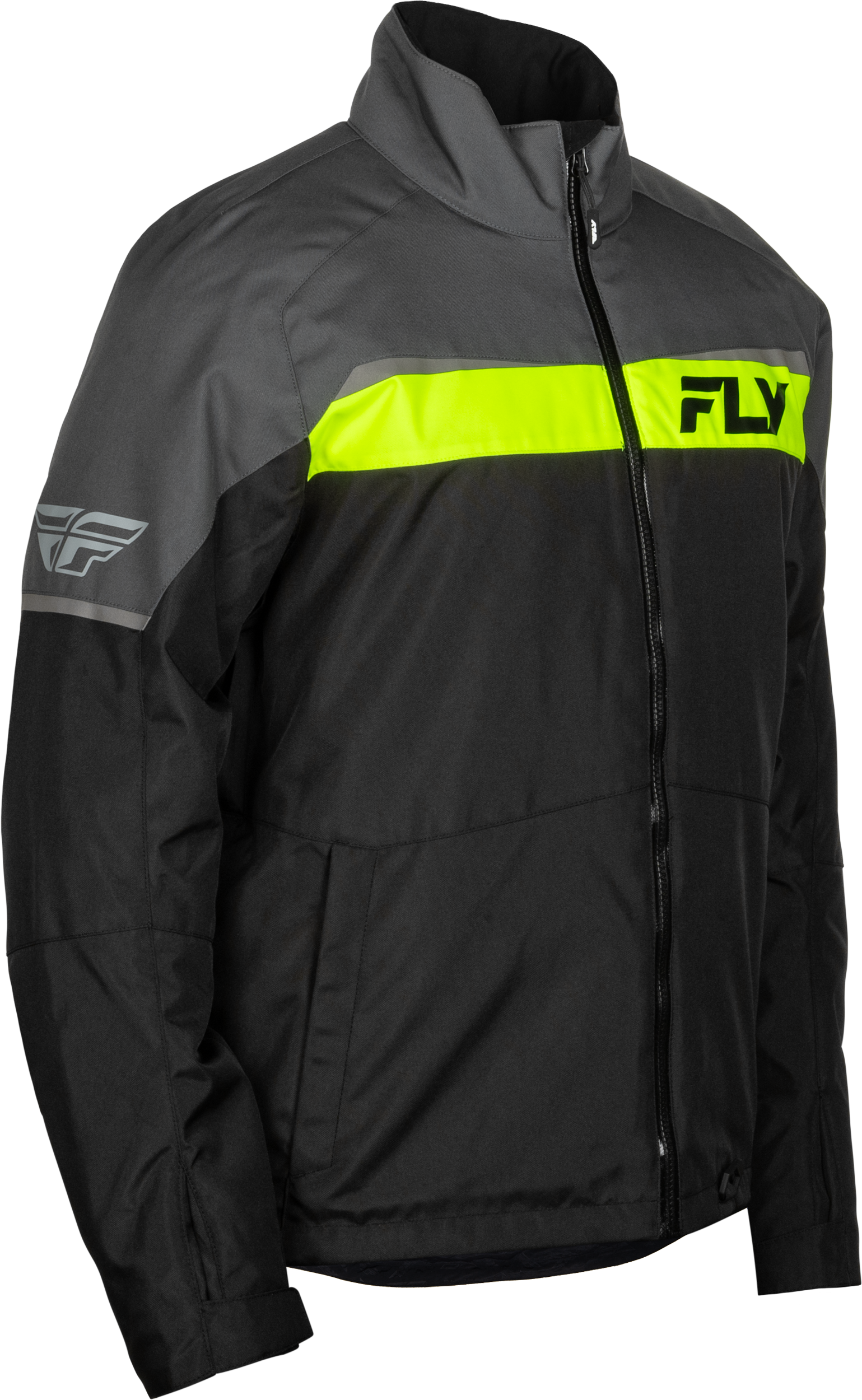 AURORA JACKET GREY/BLACK LG