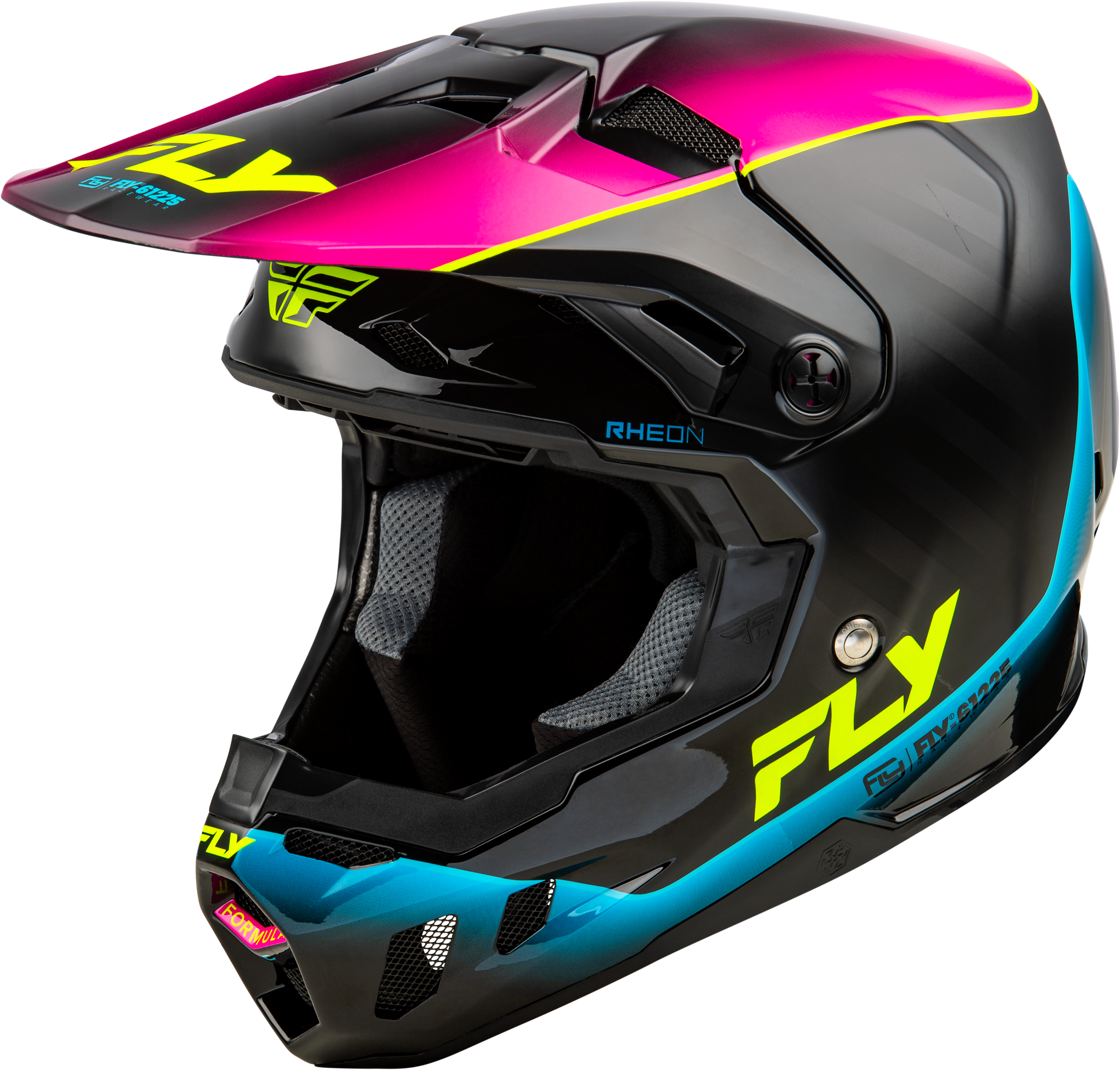 FORMULA CC UNDERGLOW HELMET BLACK/PINK/BLUE SM
