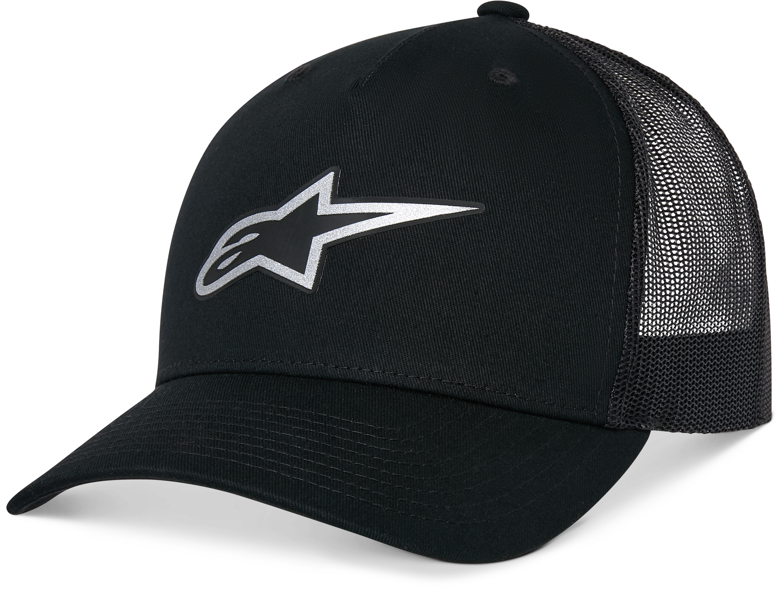REFLECT AGELESS TRUCKER HAT BLACK/BLACK