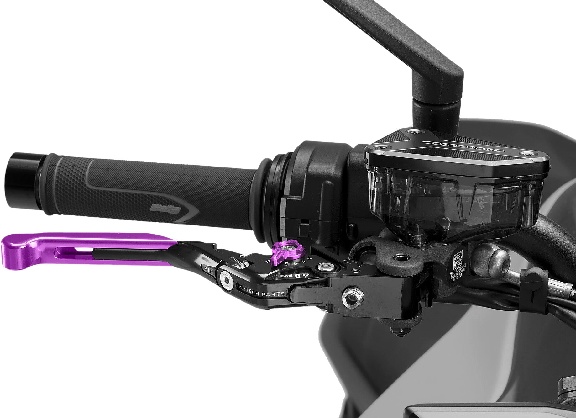BRAKE LEVER 4.0 FOLD/EXTEND PURPLE