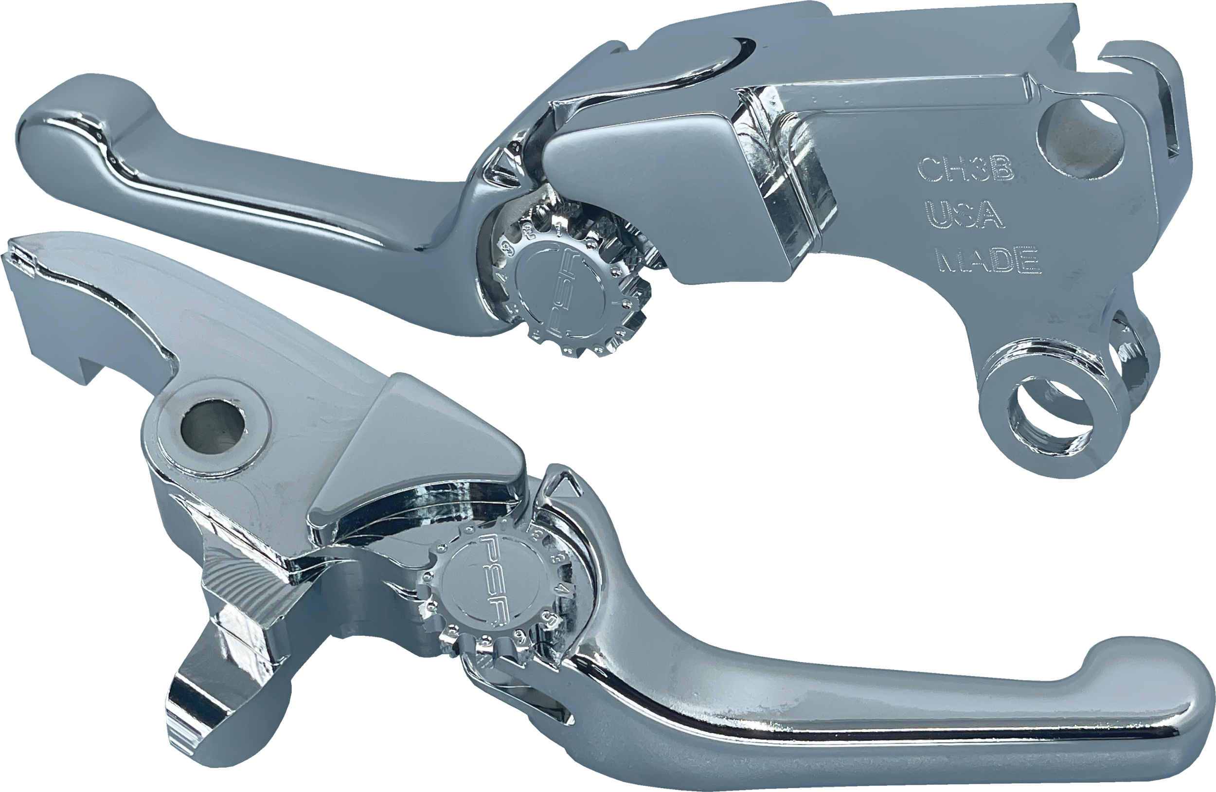 ANTHEM SHORTY LEVER SET CHROME CVO FLHX/FLTR23-26 FLHX/FLTR24