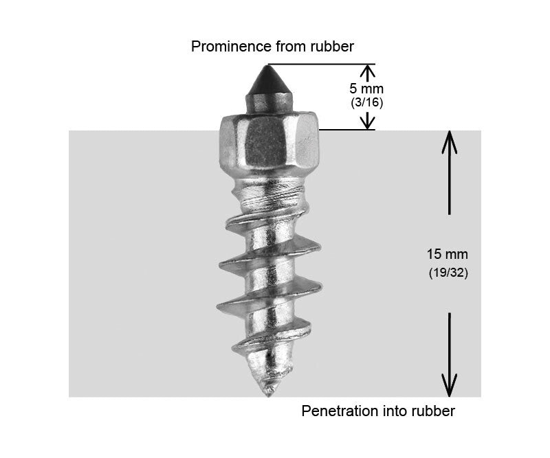 18MM STANDARD SCREW STUDS QTY 100