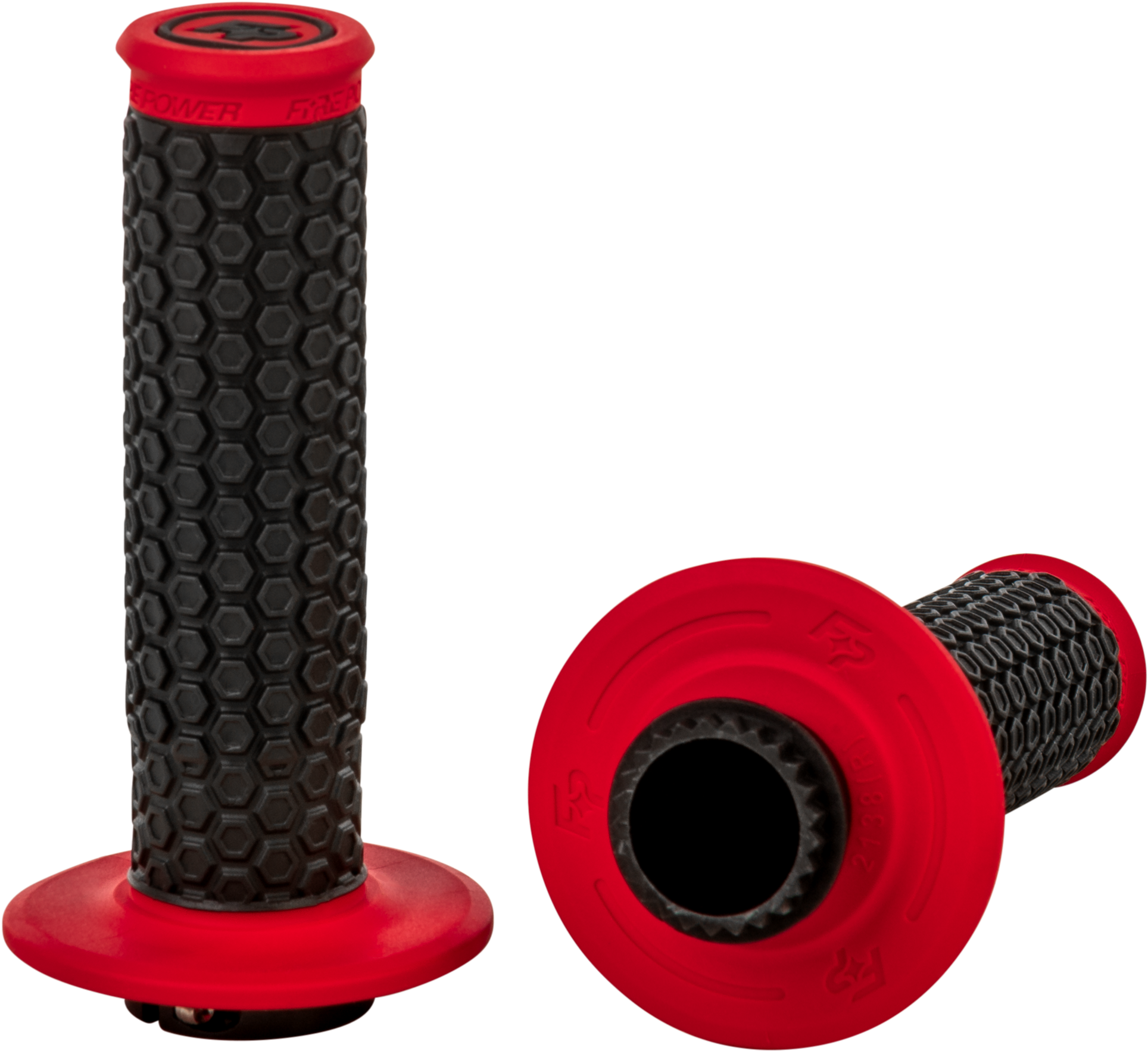 PILOT MX LOCK-ON GRIPS RED