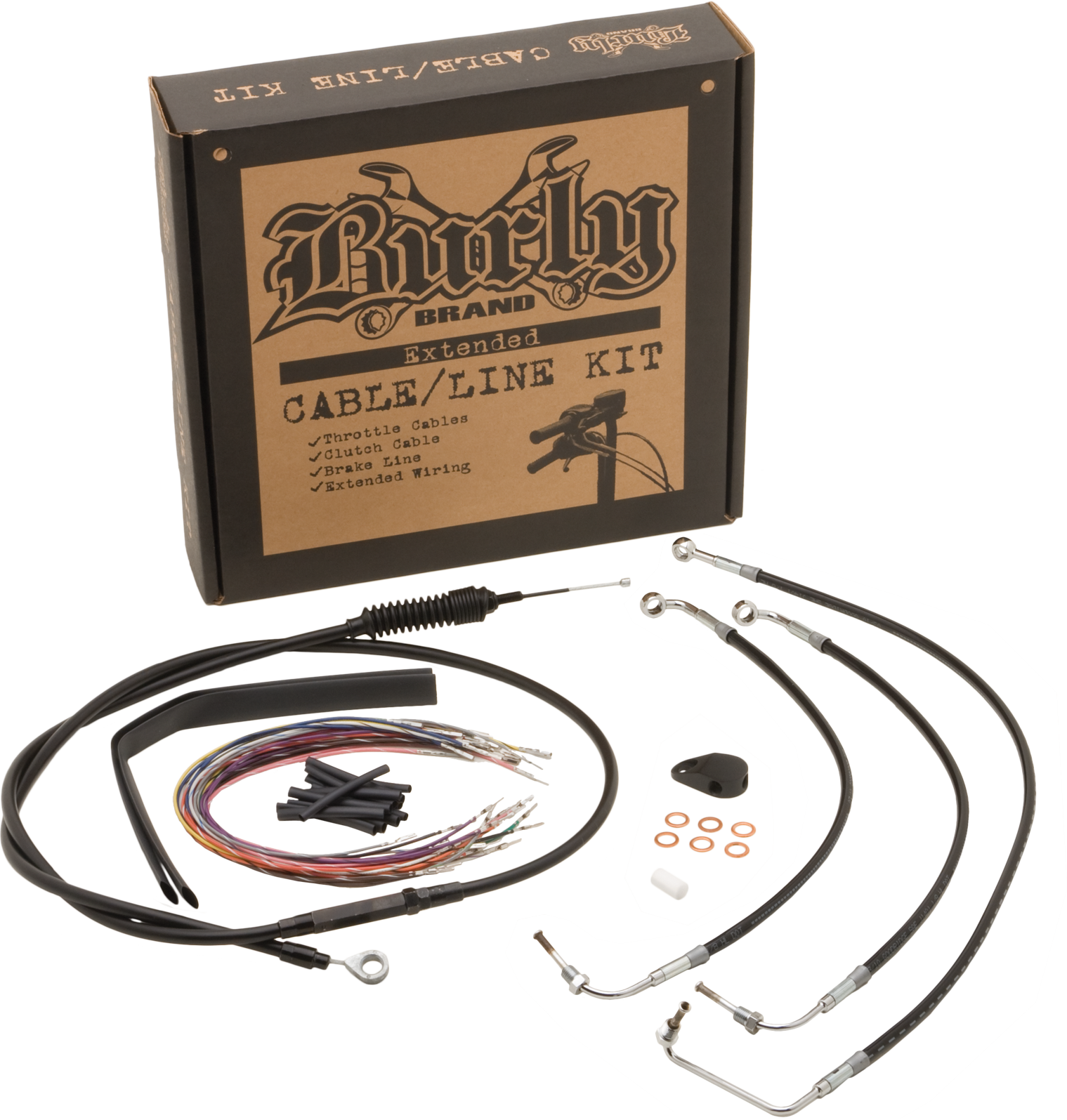 BURLY CNTRL KIT 14" APE BLACK