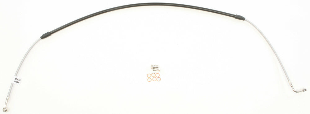 STEEL BRAKE LINE FRONT KAW