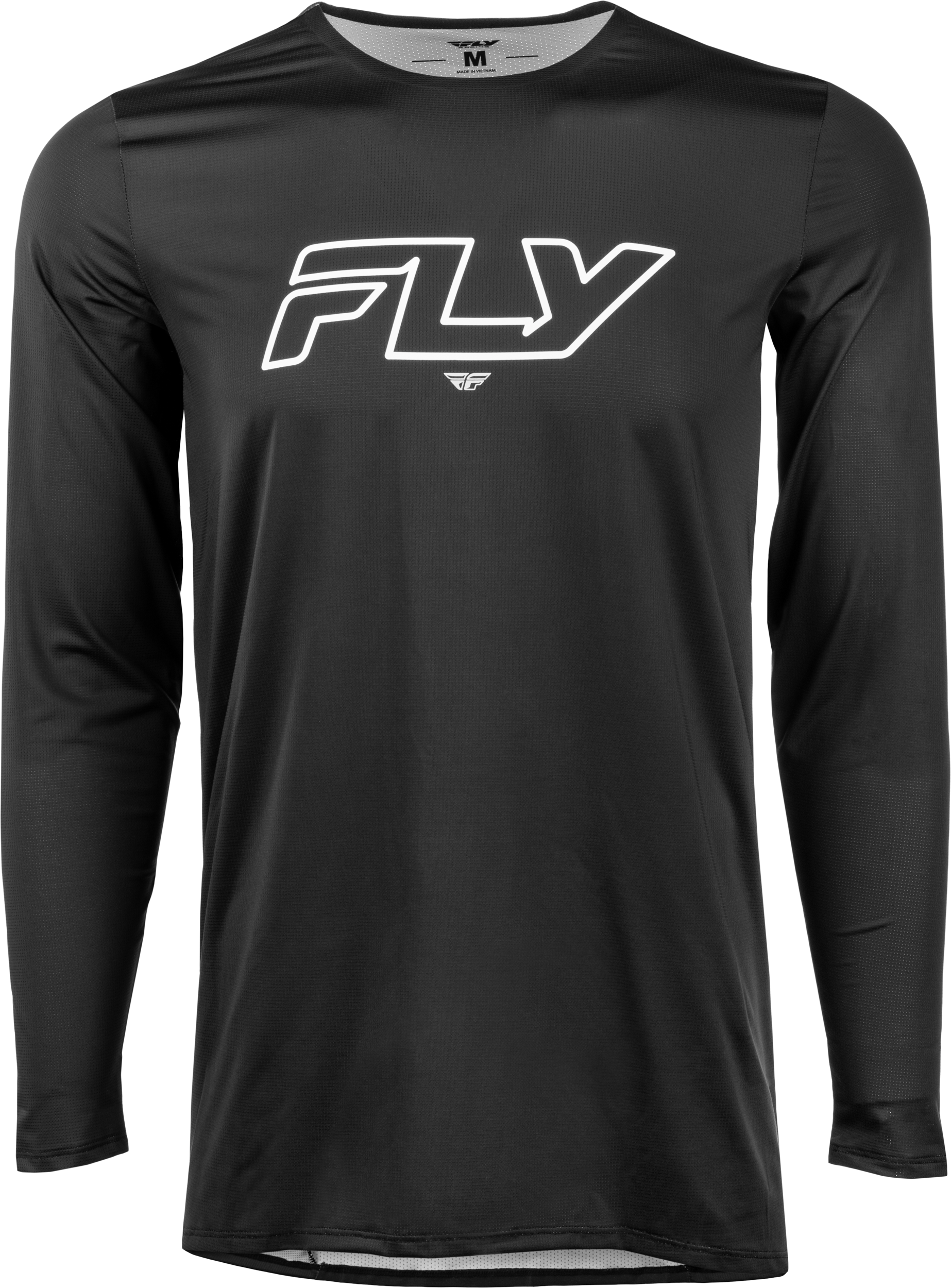 ENDURO LONG SLEEVE JERSEY BLACK/WHITE LG