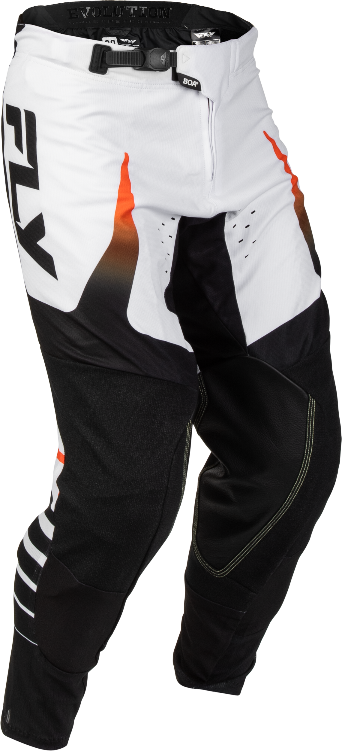 EVOLUTION  DST BOLT  PANTS WHITE/BLACK/ORANGE SZ 32