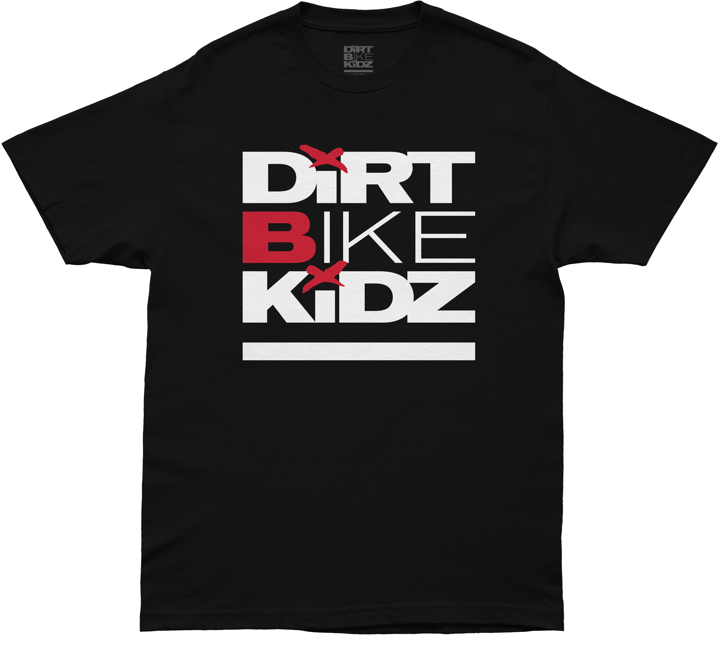 CLASSIC TEE BLACK/WHITE 2X