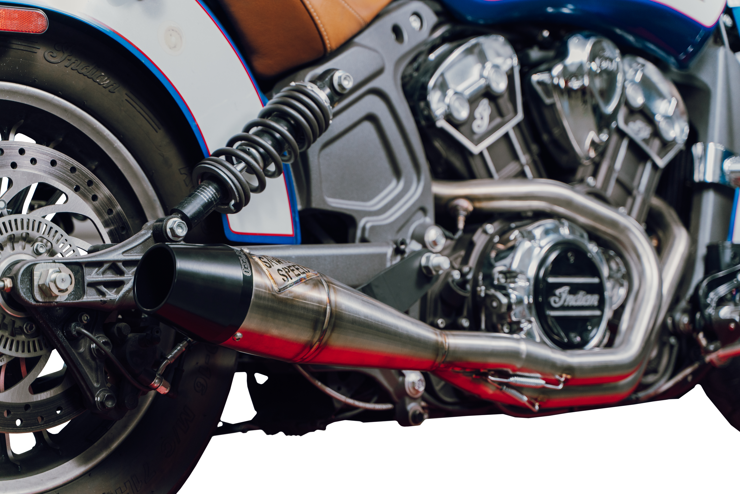 Indian Scout Long Exhaust