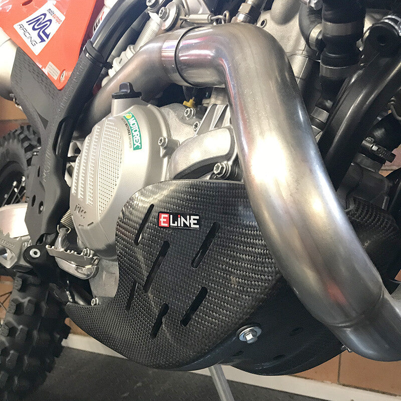 CARBON FIBER SKID PLATES HUS/KTM