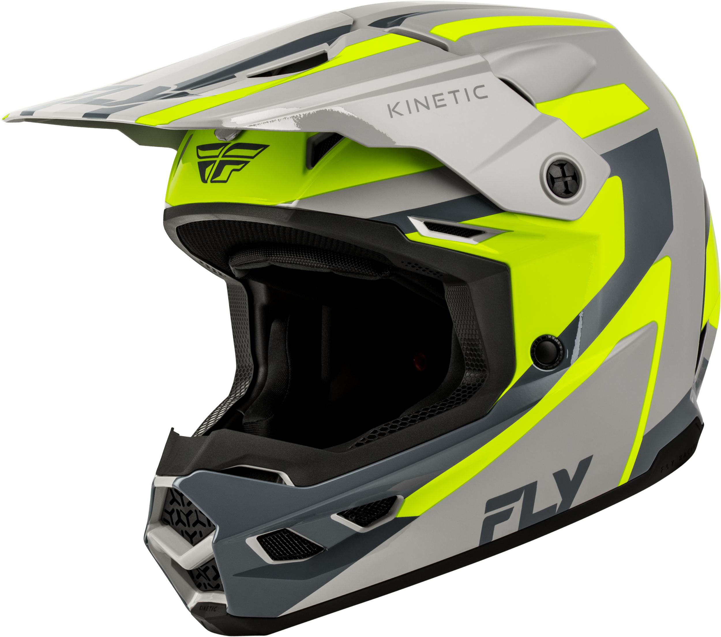 KINETIC SYNC HELMET GREY/HI-VIS LG