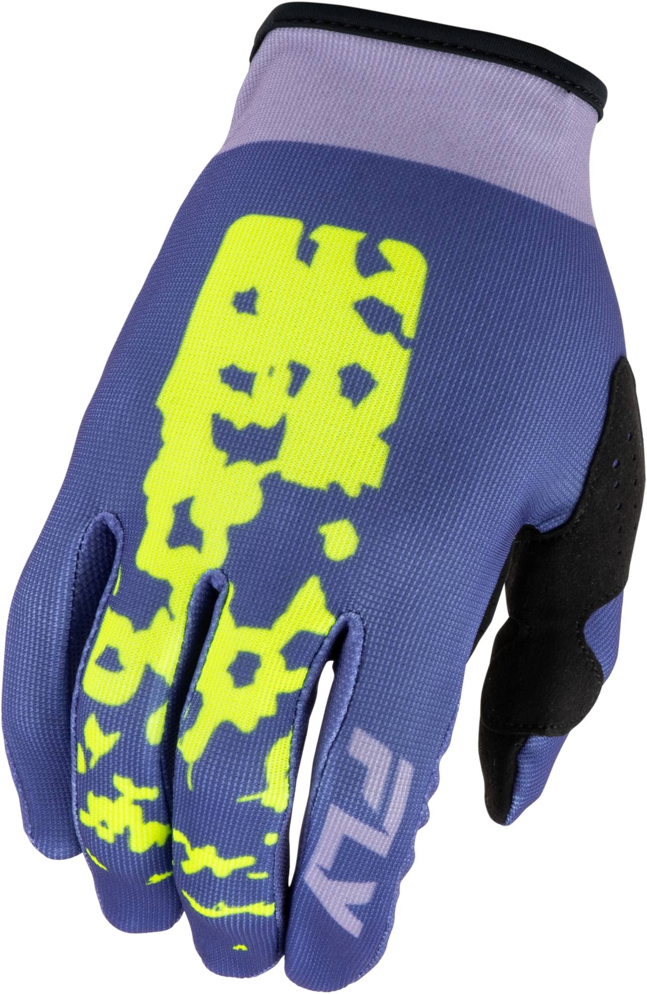 GIRL'S LITE FLAKE GLOVES LAVENDAR/BLUE/YELLOW YL