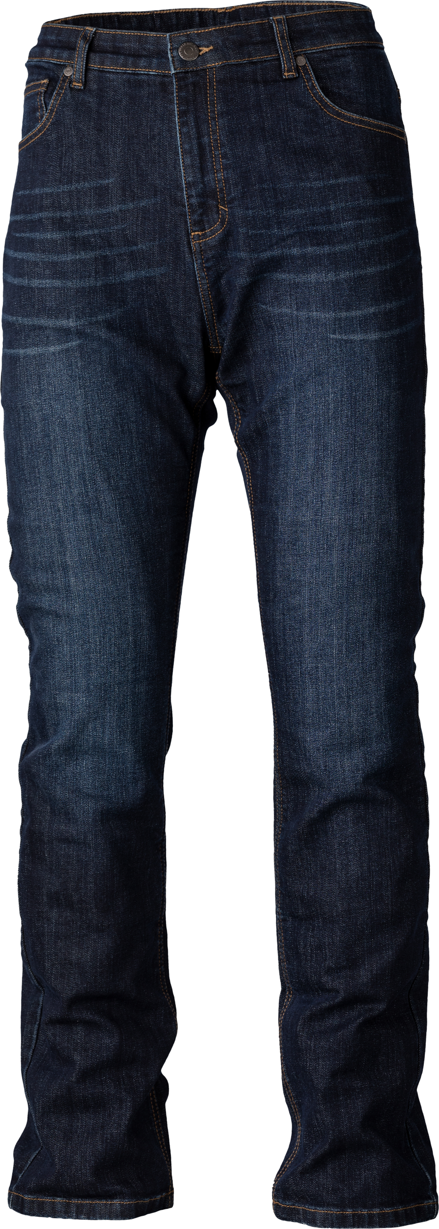 WOMENS STRAIGHT LEG 2 JEANS DARK BLUE SM