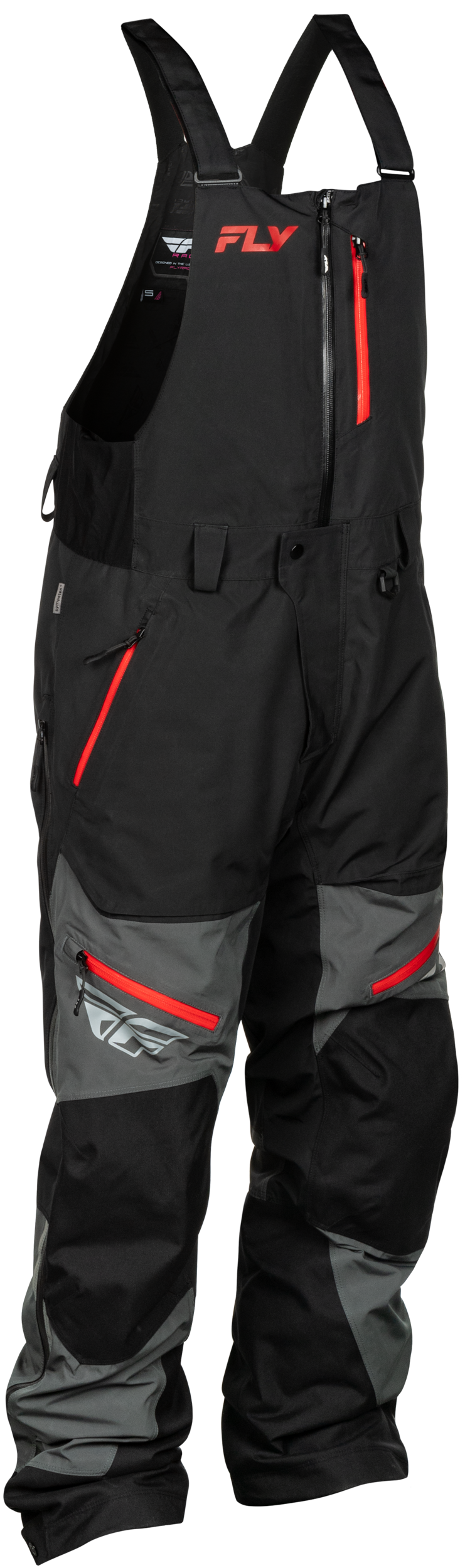 INCLINE BIB GREY/BLACK MD