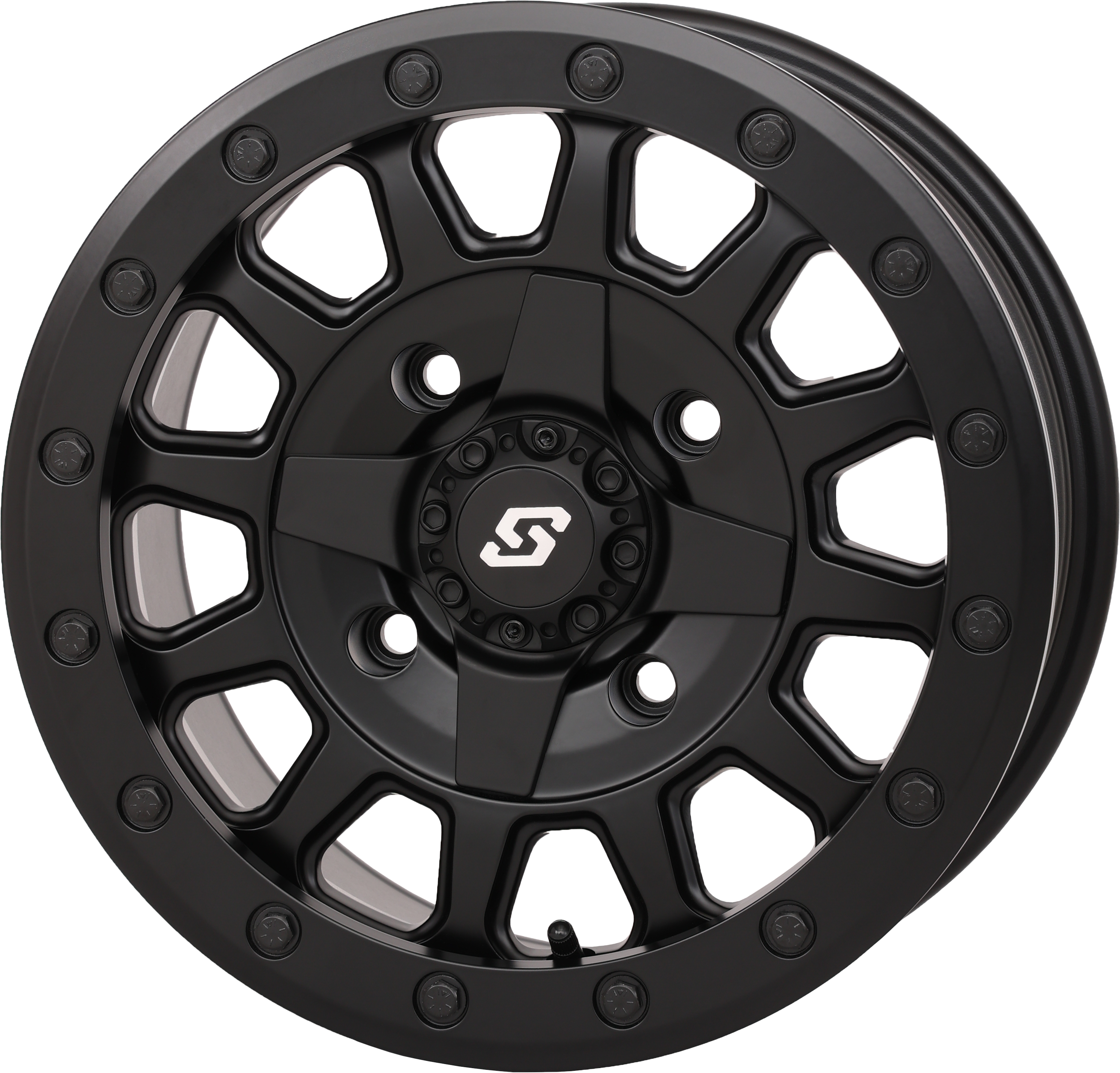 ADAPT DD WHEEL 14X7 5+2 4/137 & 4/156 MATTE BLACK