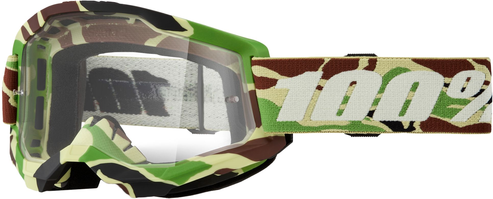 STRATA 2 GOGGLE WAR CAMO CLEAR LENS
