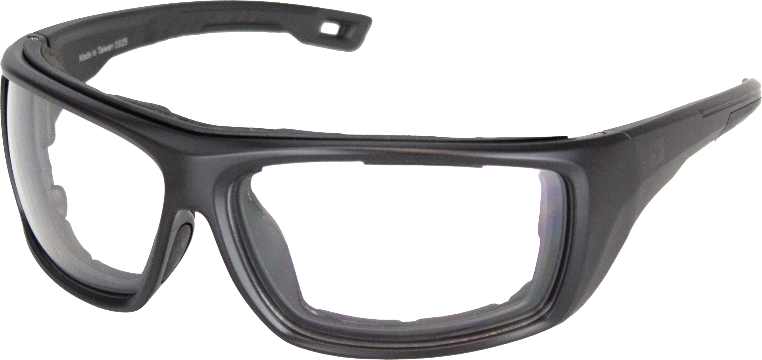 DEADWOOD SUNGLESSES M BLK CLEAR LENS