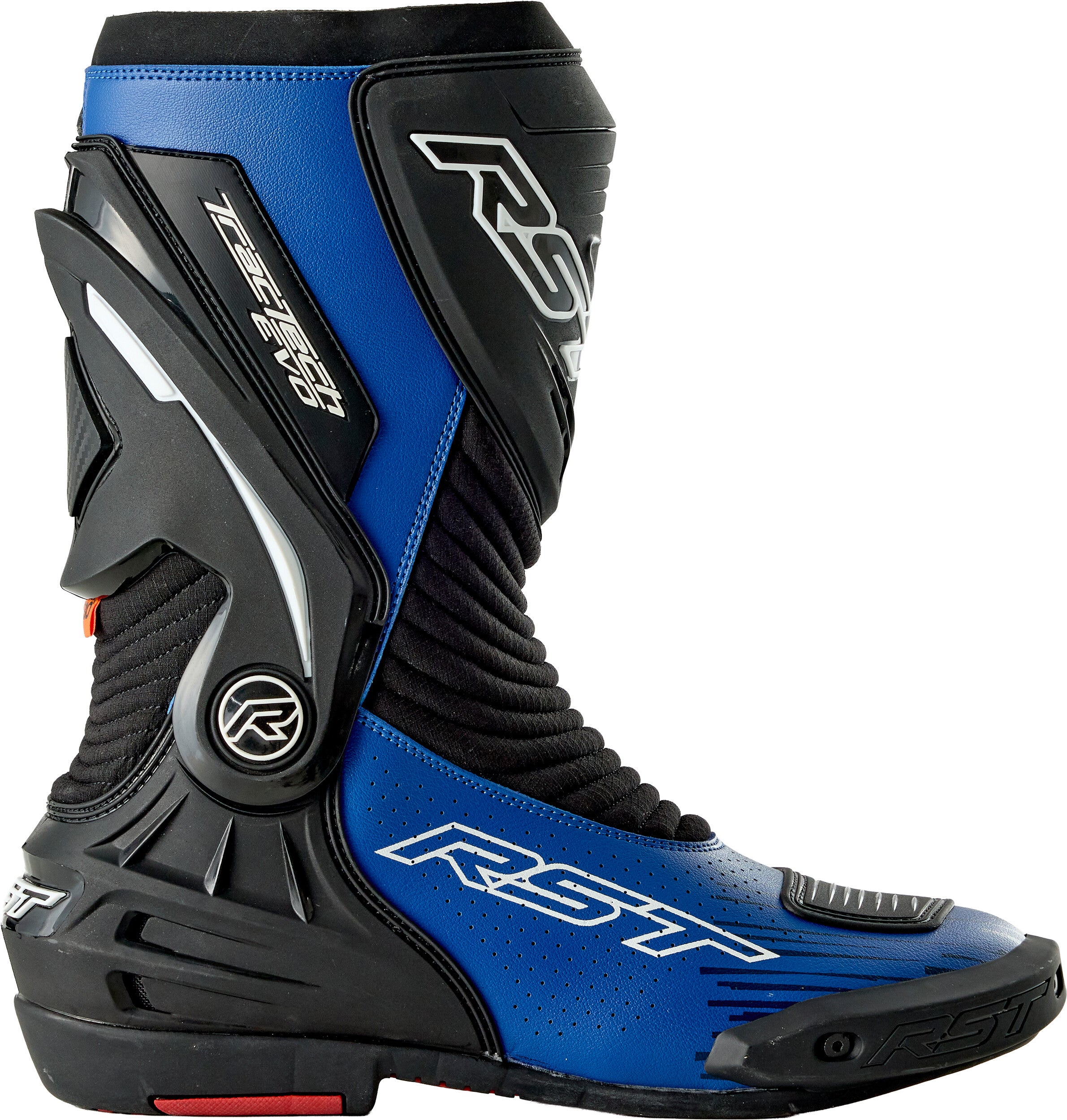 TRACTECH EVO D3O BOOT BLACK/BLUE 8