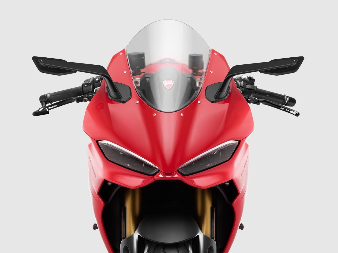 STEALTH MAX SUPERSPORT MIRRORS PAIR BLACK DUC