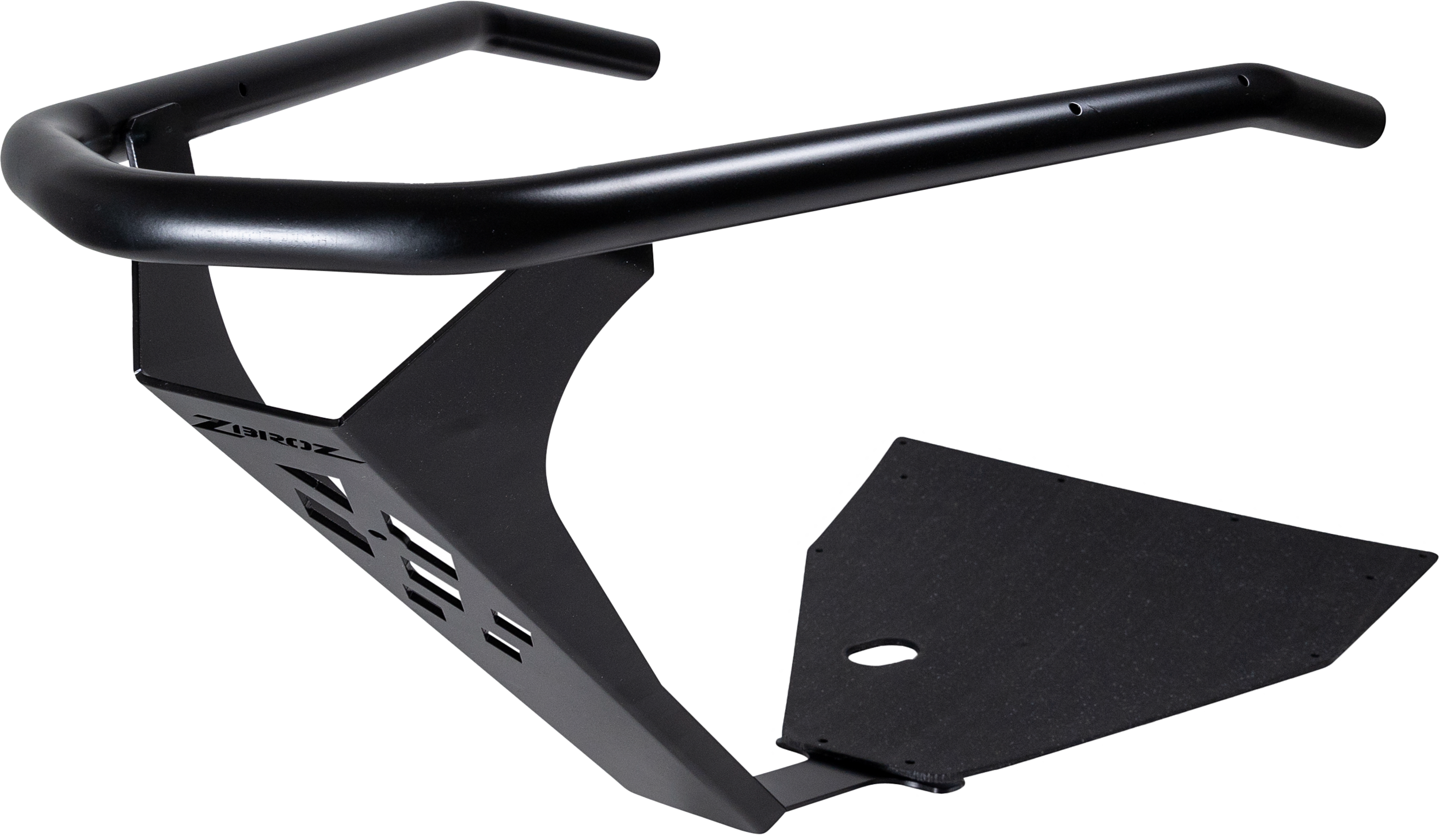 FRONT BUMPER BLK POL MATRYX