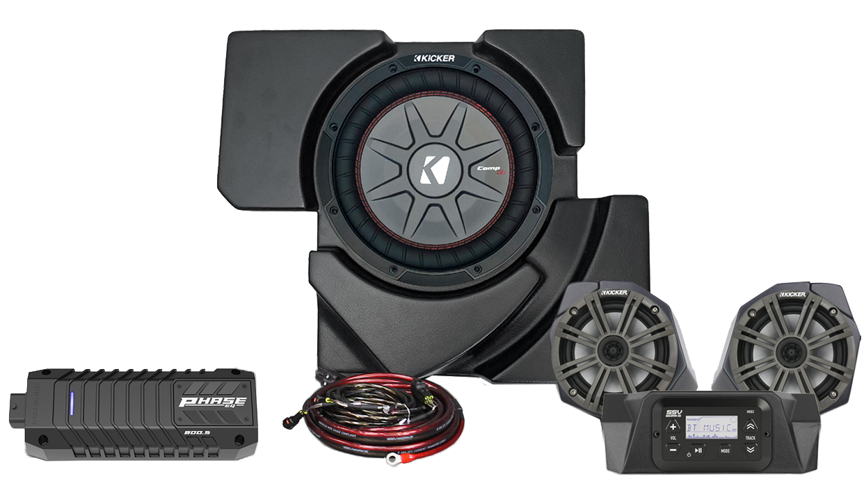3 SPEAKER PLUG AND PLAY KIT KICKER
