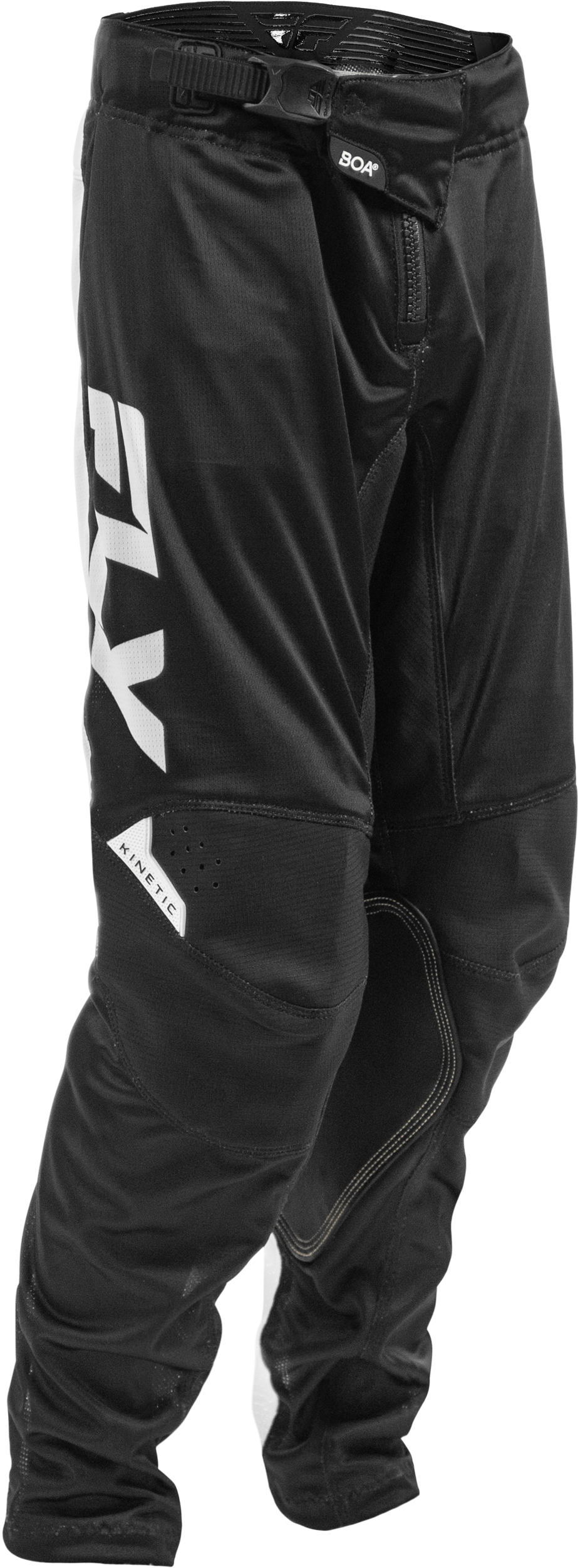 YOUTH KINETIC MESH PANTS BLACK/WHITE SZ 26