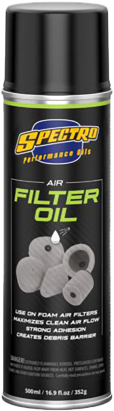 FOAM AIR FILTER OIL SPRAY 16.9OZ