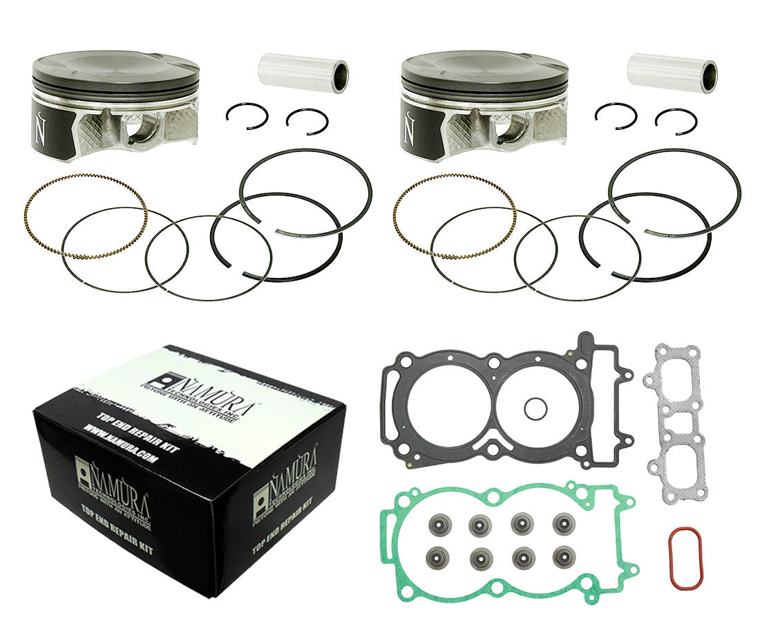 TOP END KIT TWIN CYLINDER 92.95/STD POL