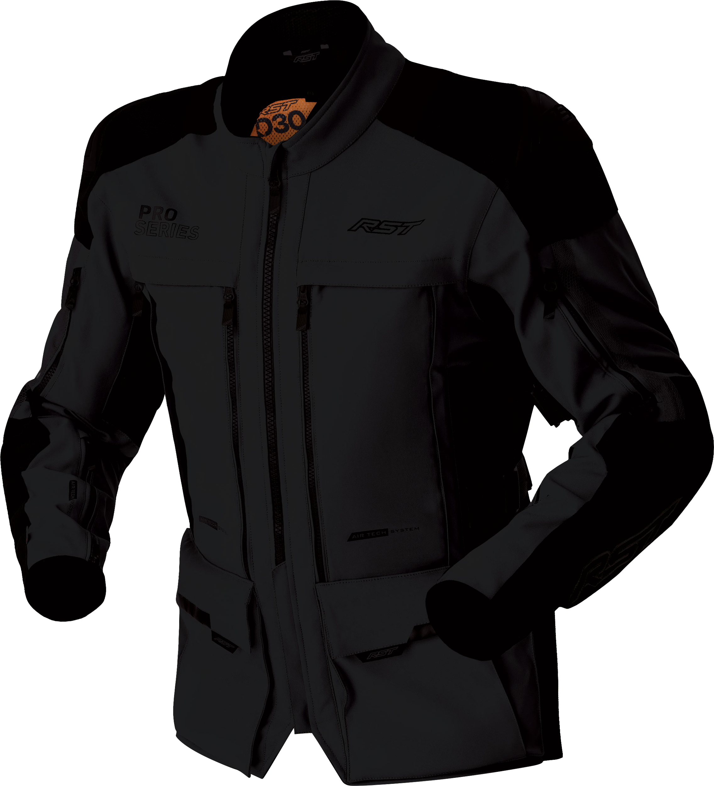 WOMENS PS ADVENTURE D3O JACKET BLACK TEXTILE XS