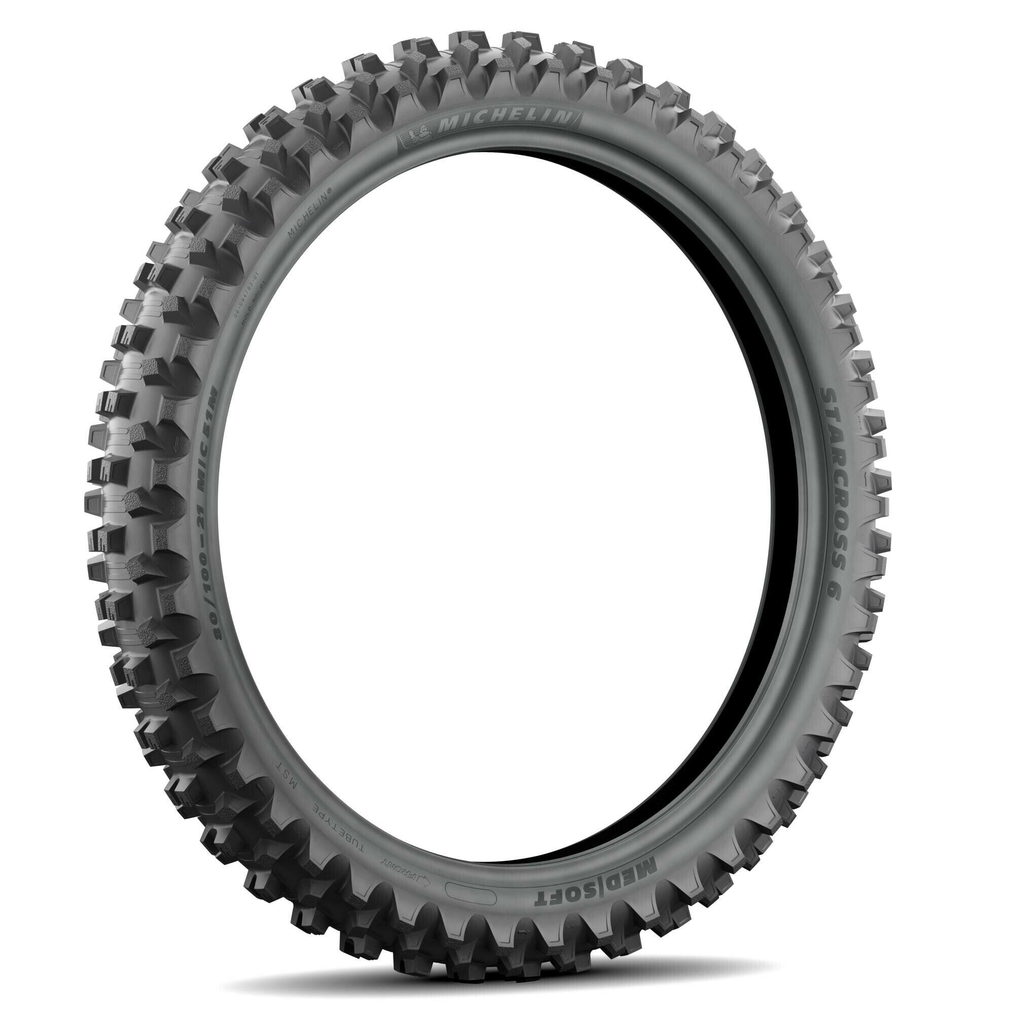 TIRE STARCROSS 6 MED SOFT FR 90/100-21 57M BIAS TT